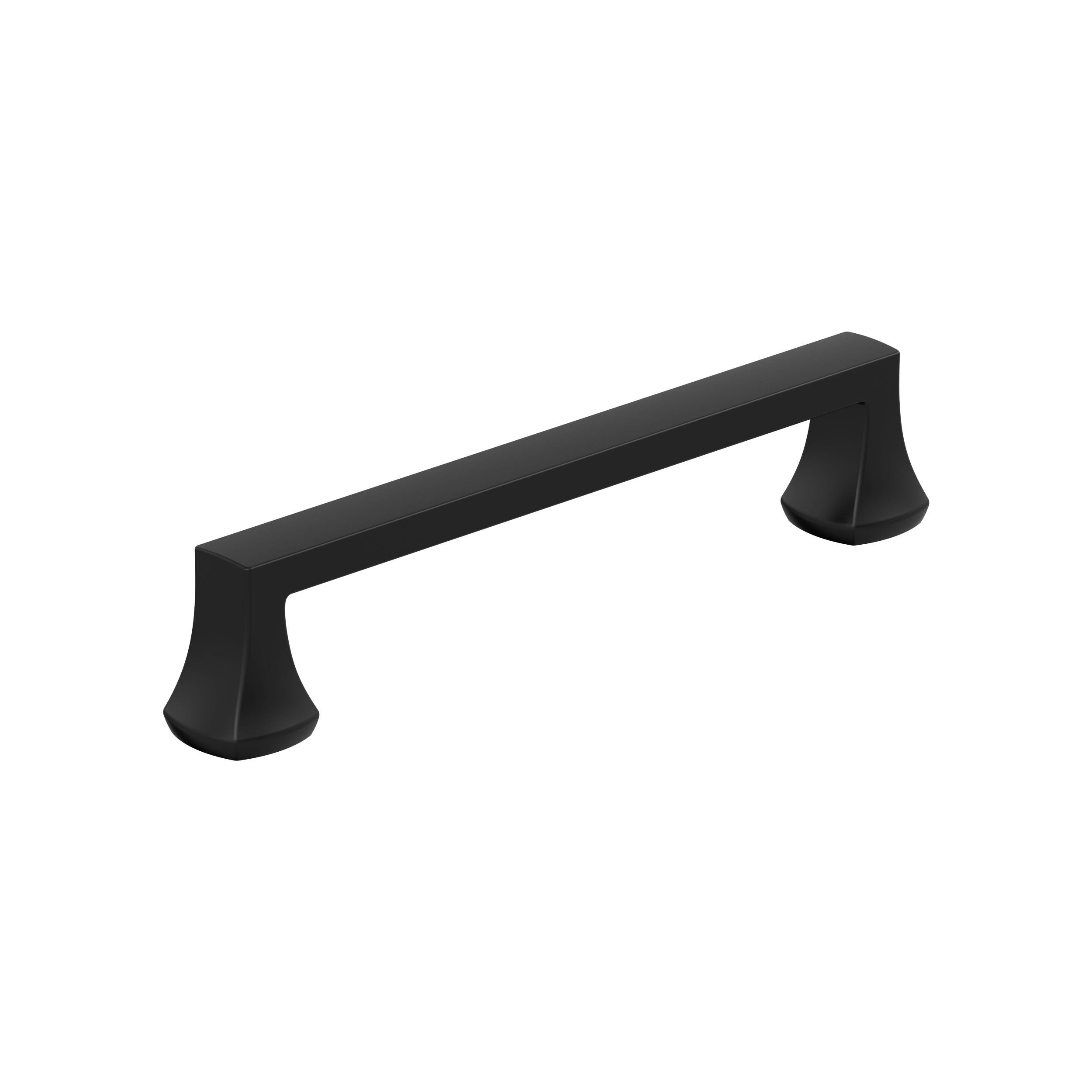 Hybridize 5-1/16 inch (128mm) Center-to-Center Matte Black Cabinet Pull