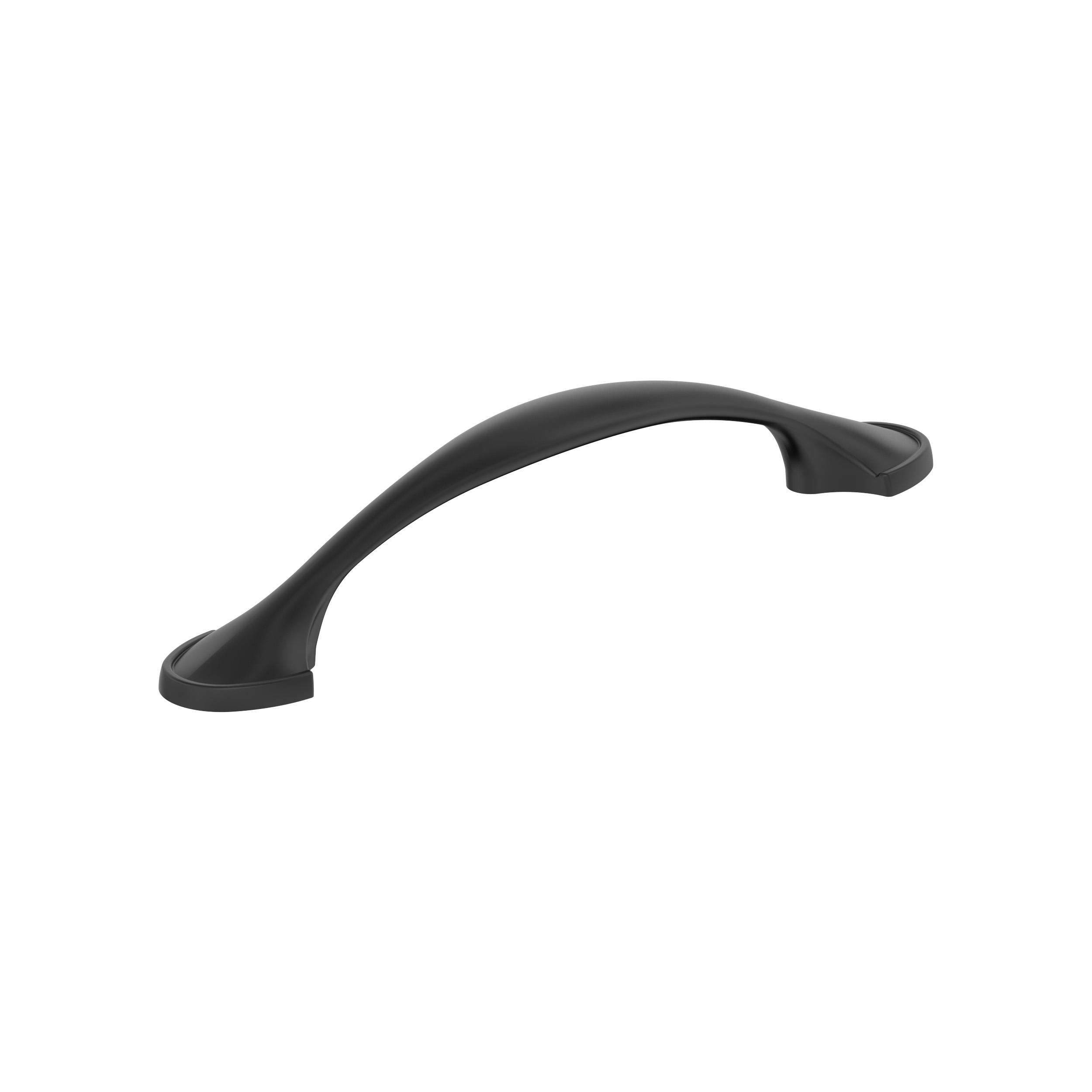 Fairfield 3-3/4 inch (96mm) Center-to-Center Matte Black Cabinet Pull