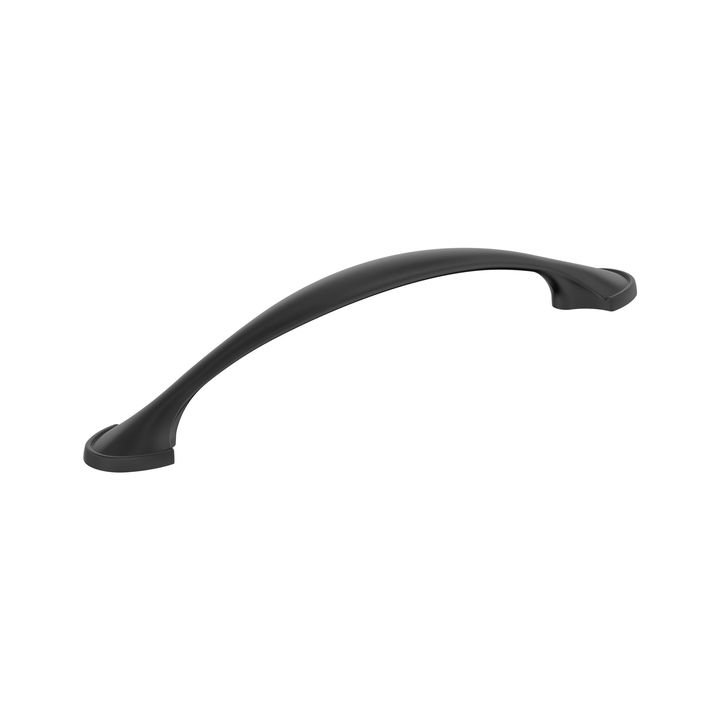 Fairfield 5-1/16 inch (128mm) Center-to-Center Matte Black Cabinet Pull