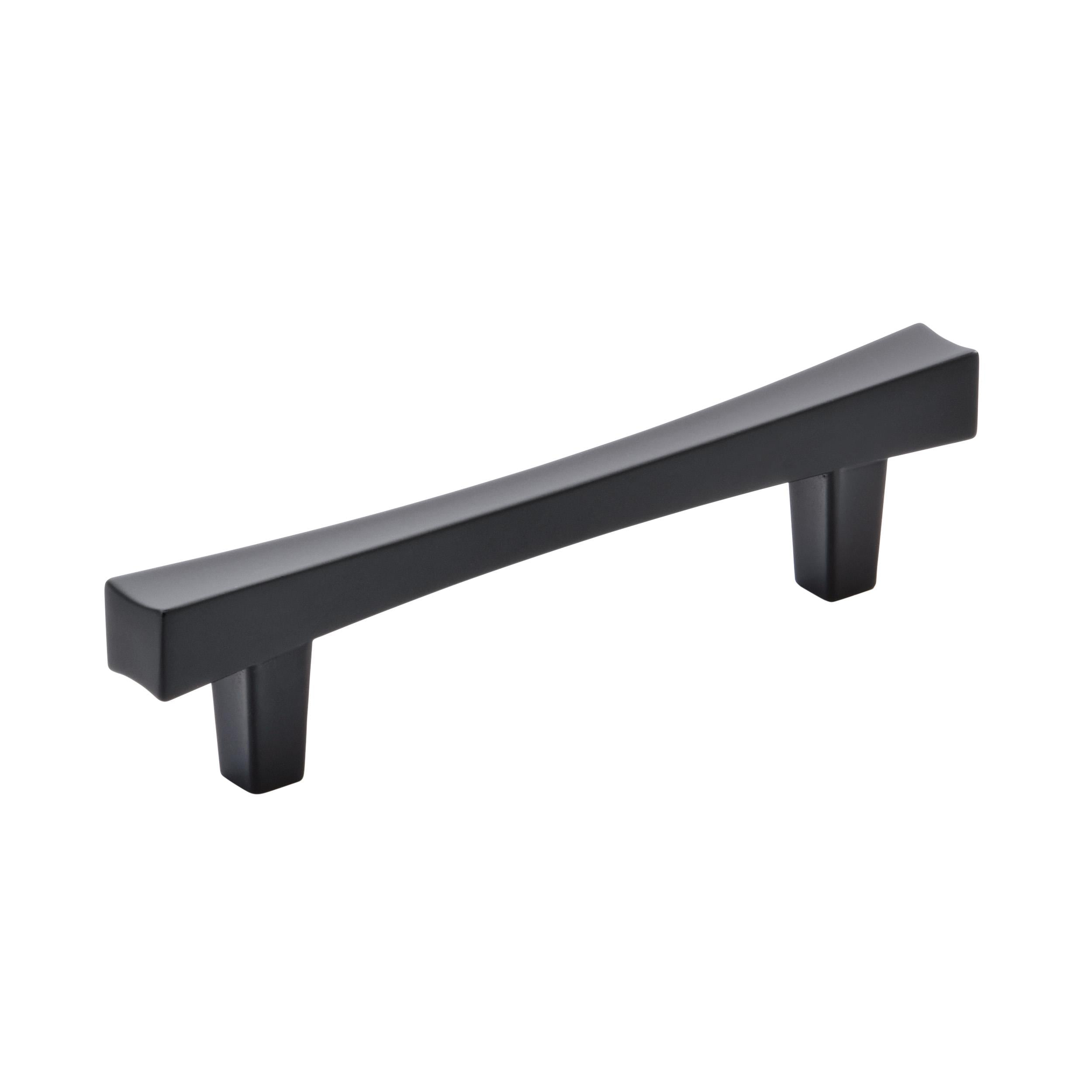 Pailou 3-3/4 inch (96mm) Center-to-Center Matte Black Cabinet Pull