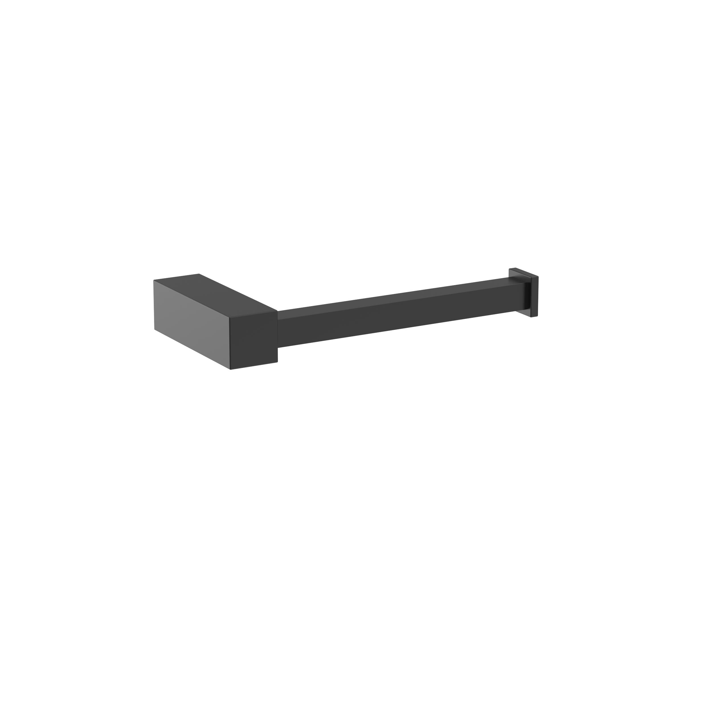 Monument Matte Black Single Post Tissue Holder