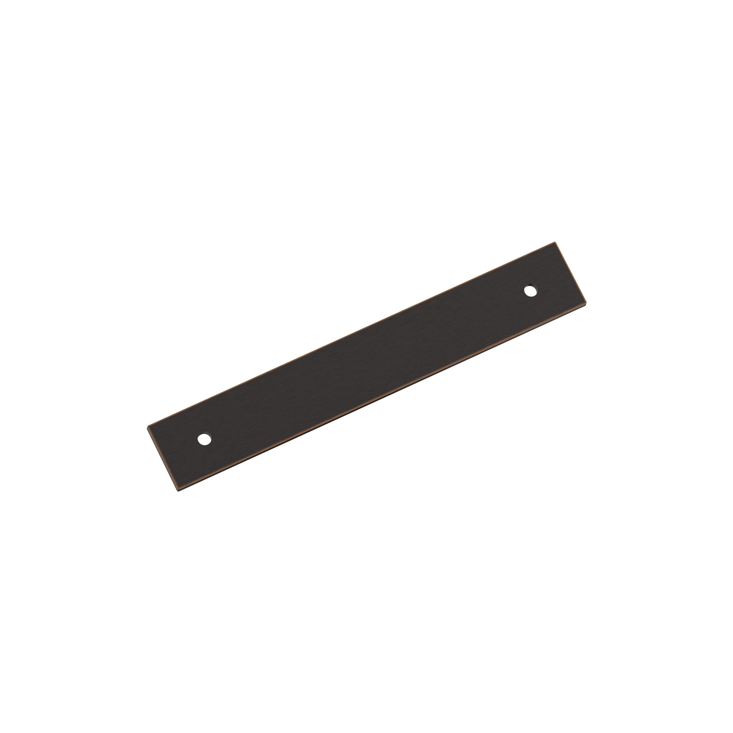 Ladera 5-1/16 inch (128mm) Center-to-Center Rectangle Oil-Rubbed Bronze Cabinet Pull Backplate