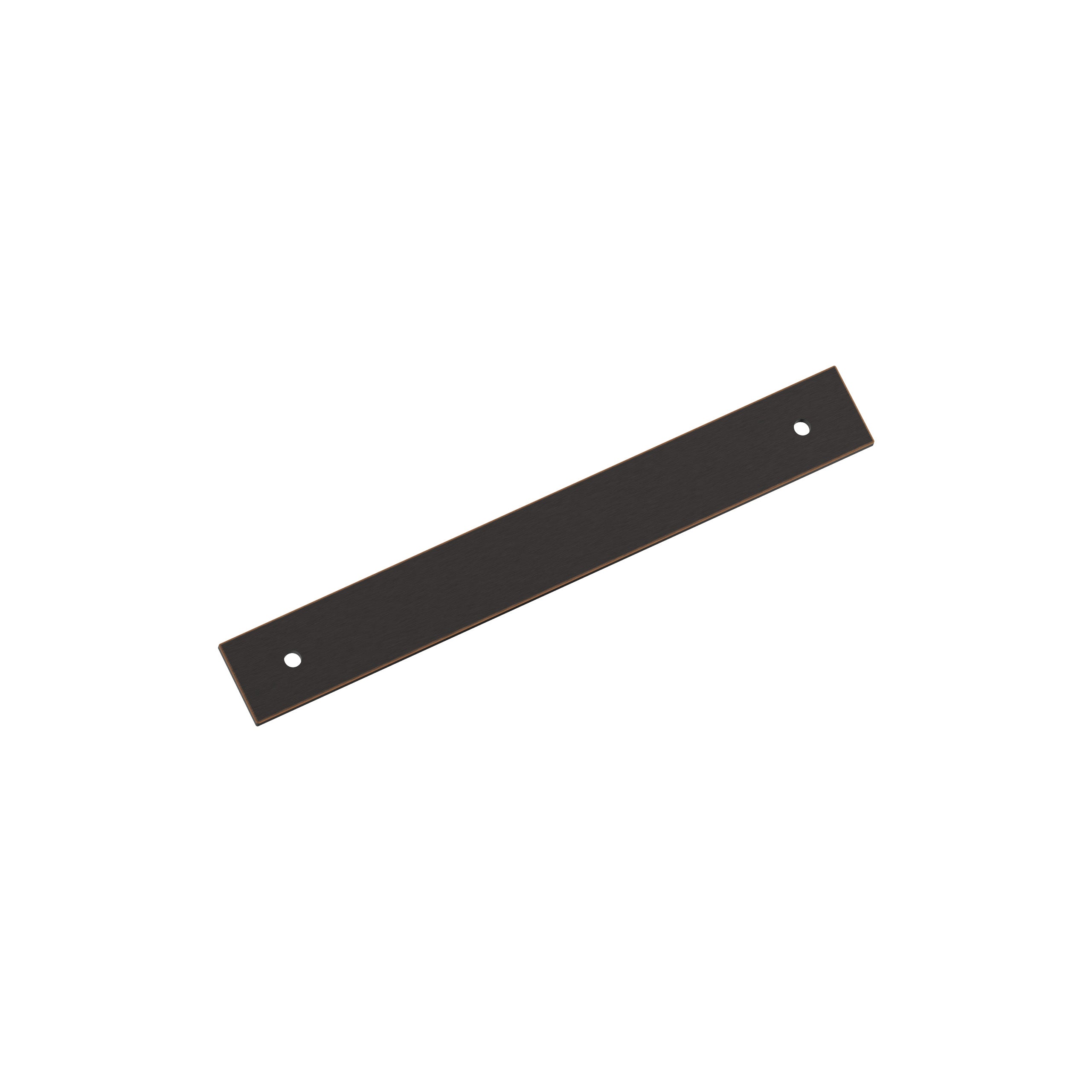 Ladera 6-5/16 inch (160mm) Center-to-Center Rectangle Oil-Rubbed Bronze Cabinet Pull Backplate