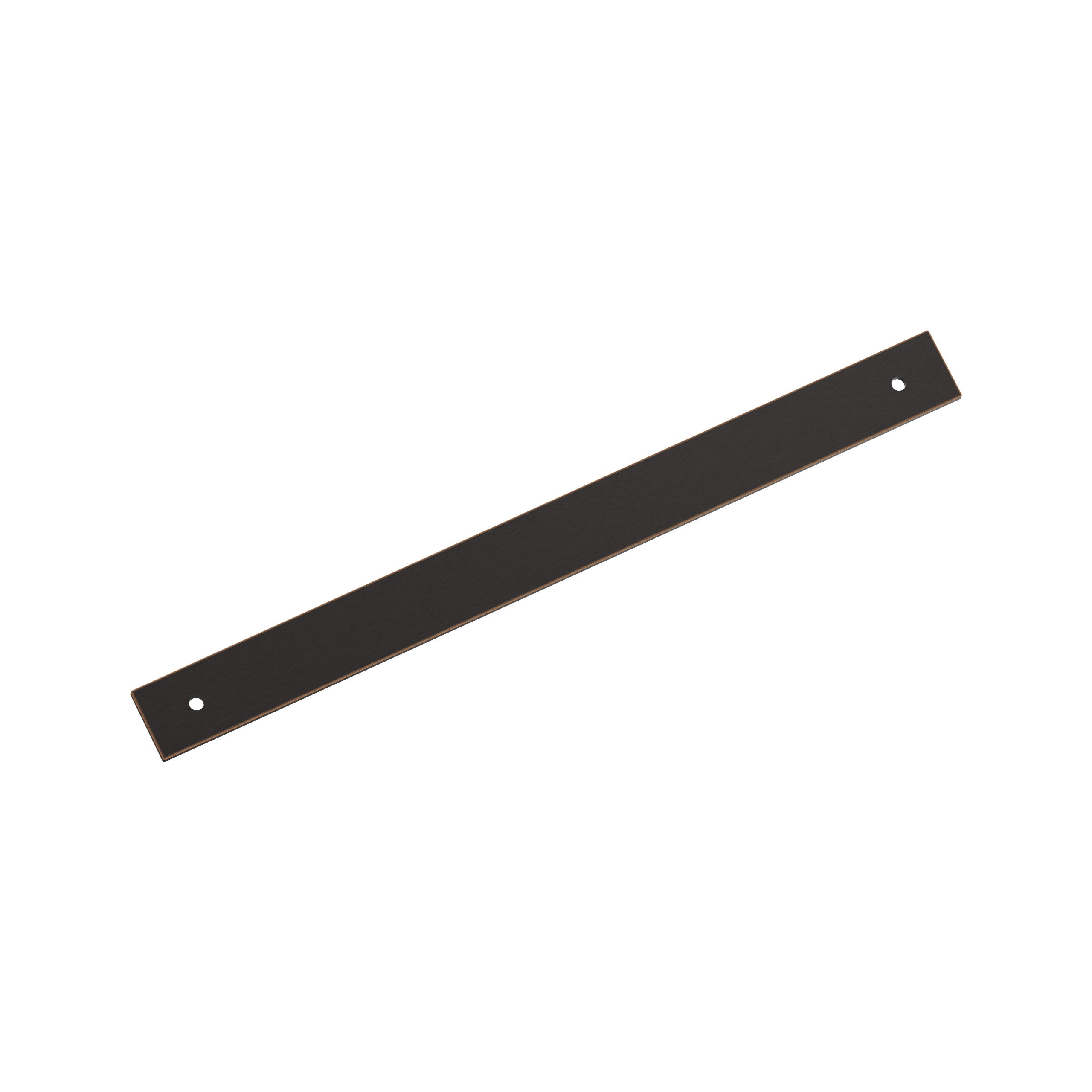 Ladera 10-1/16 inch (256mm) Center-to-Center Rectangle Oil-Rubbed Bronze Cabinet Pull Backplate