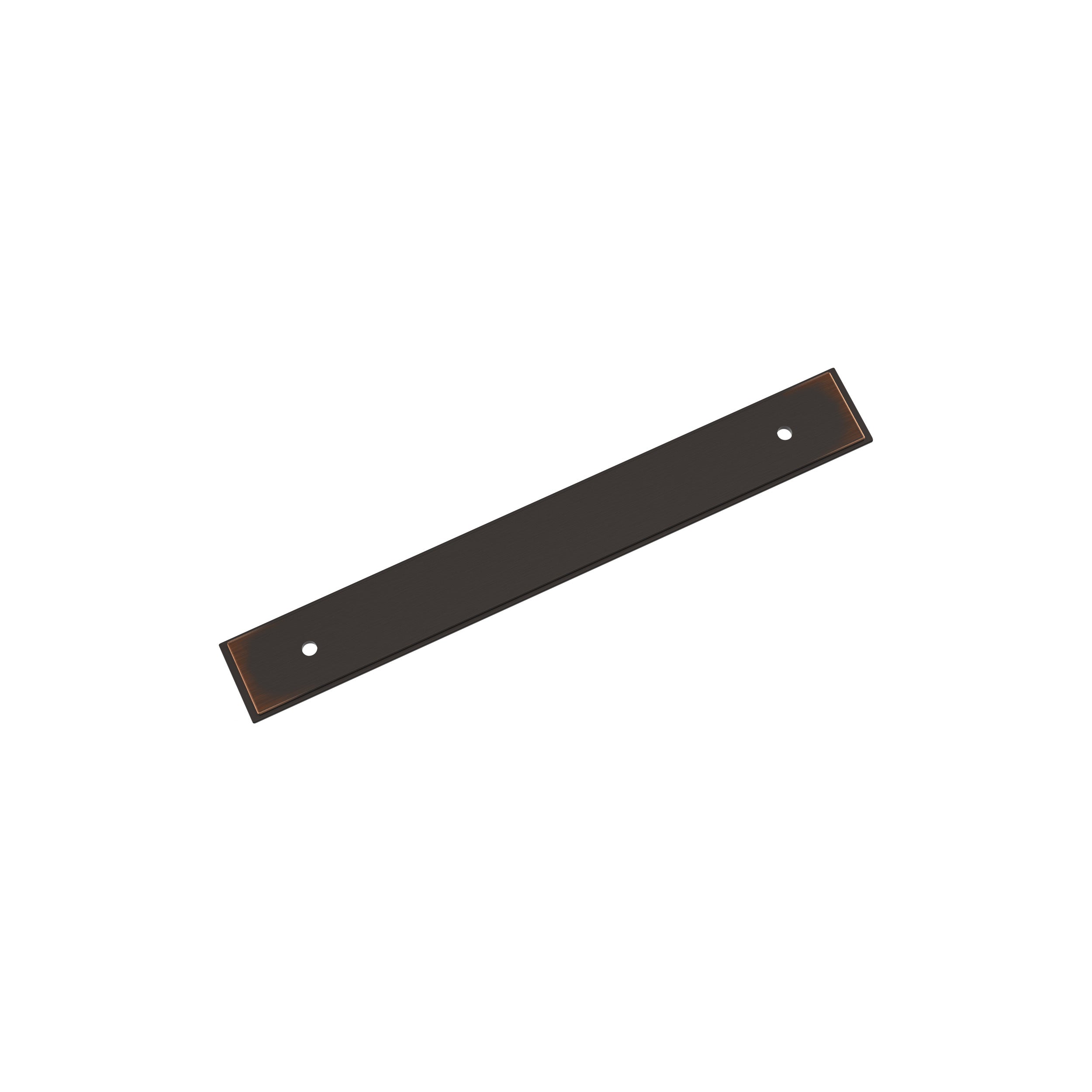 Maymont 6-5/16 inch (160mm) Center-to-Center Rectangle Oil-Rubbed Bronze Cabinet Pull Backplate