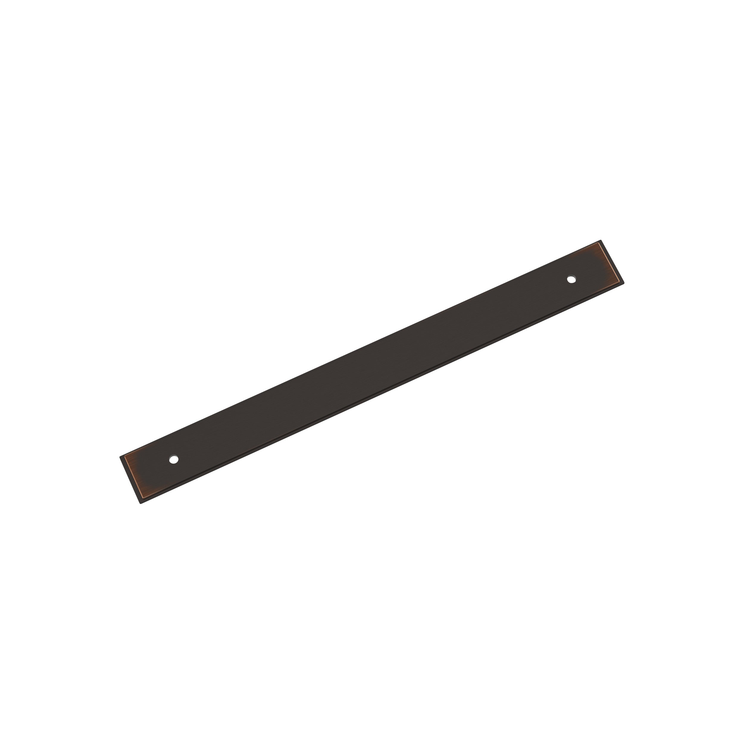 Maymont 8-13/16 inch (224mm) Center-to-Center Rectangle Oil-Rubbed Bronze Cabinet Pull Backplate
