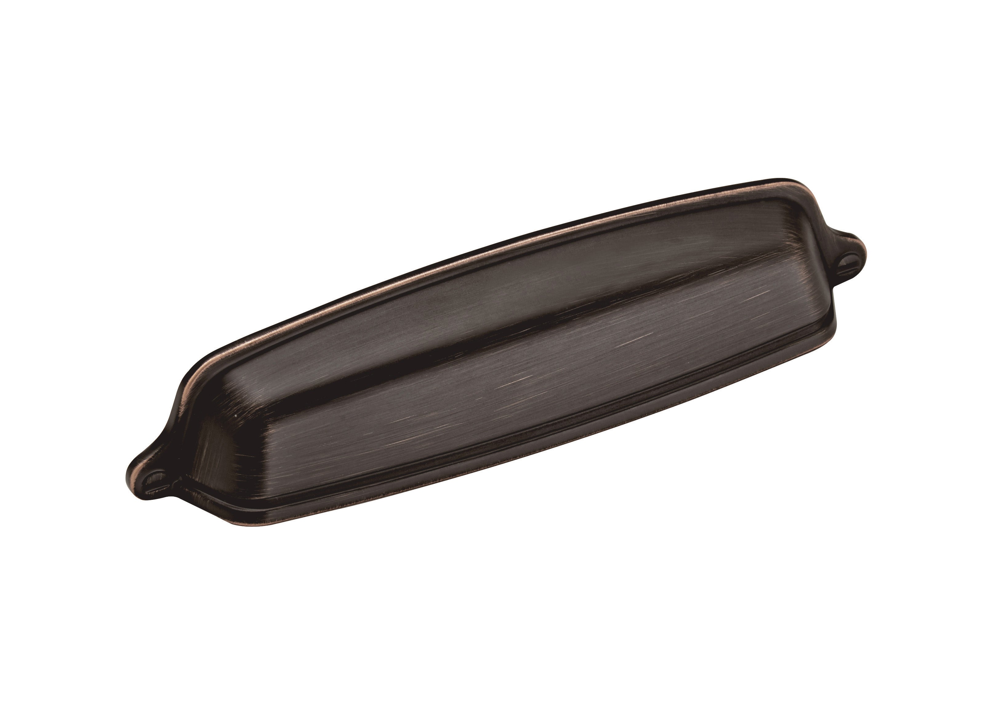 Stature 5-1/16 inch (128mm) Center-to-Center Oil-Rubbed Bronze Cabinet Cup Pull