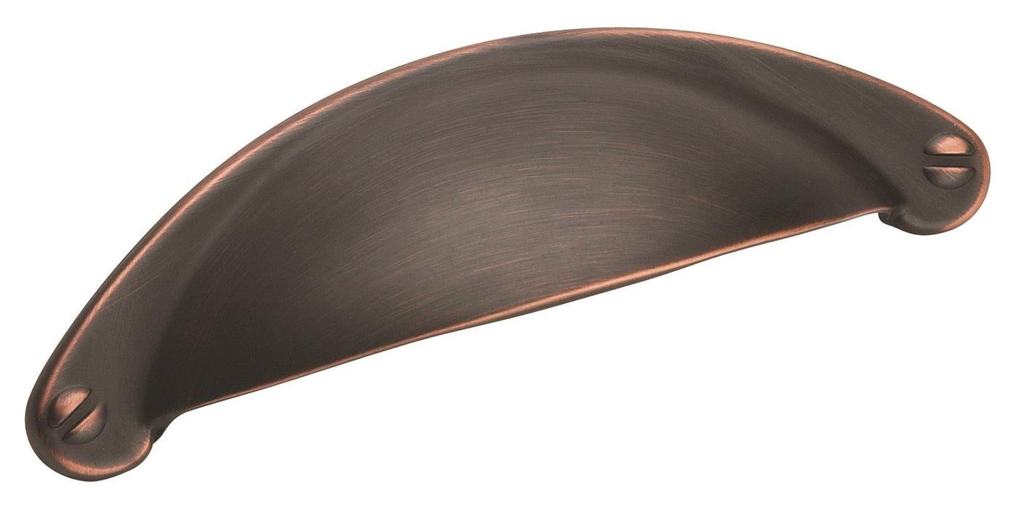 Cup Pulls 2-1/2 inch (64mm) Center-to-Center Oil-Rubbed Bronze Cabinet Cup Pull