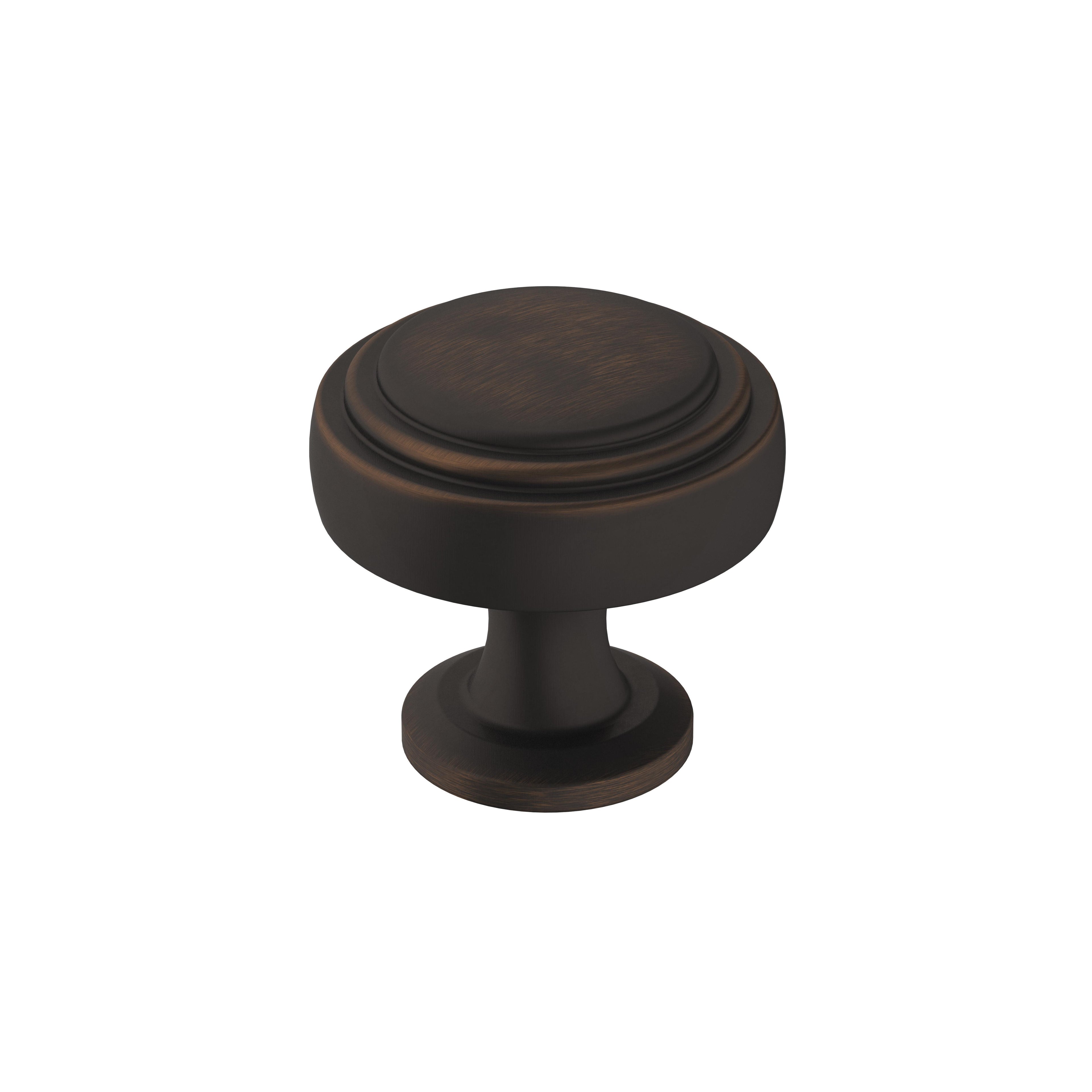 Winsome 1-1/4 inch (32mm) Diameter Oil-Rubbed Bronze Cabinet Knob