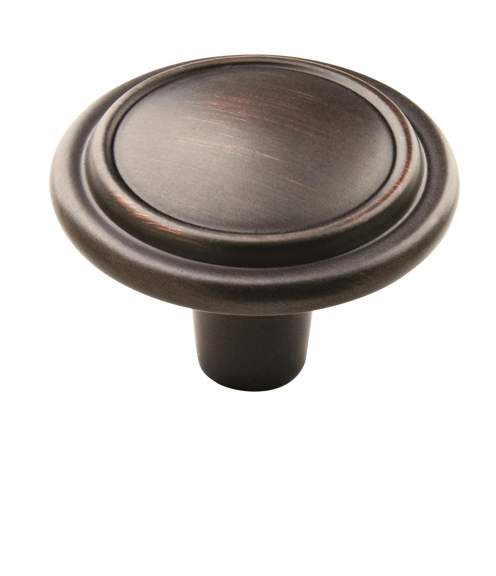 Hatfield 1-1/4 inch (32mm) Diameter Oil-Rubbed Bronze Cabinet Knob