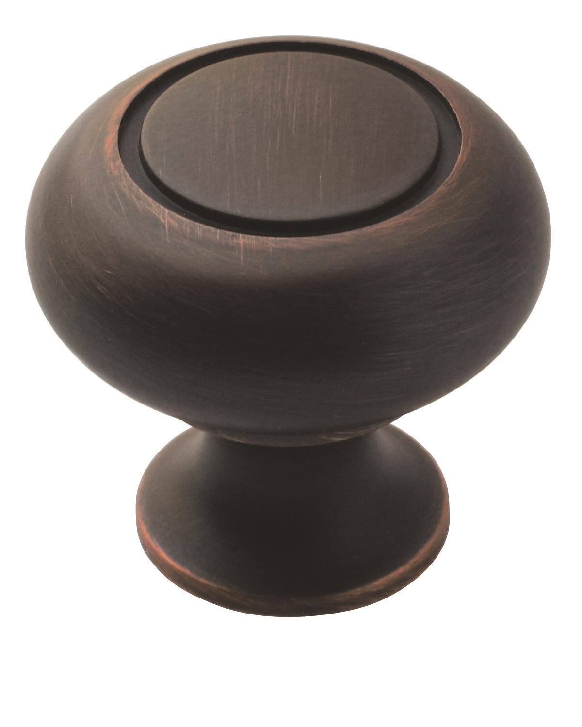 Everyday Heritage 1-1/4 inch (32mm) Diameter Oil-Rubbed Bronze Cabinet Knob