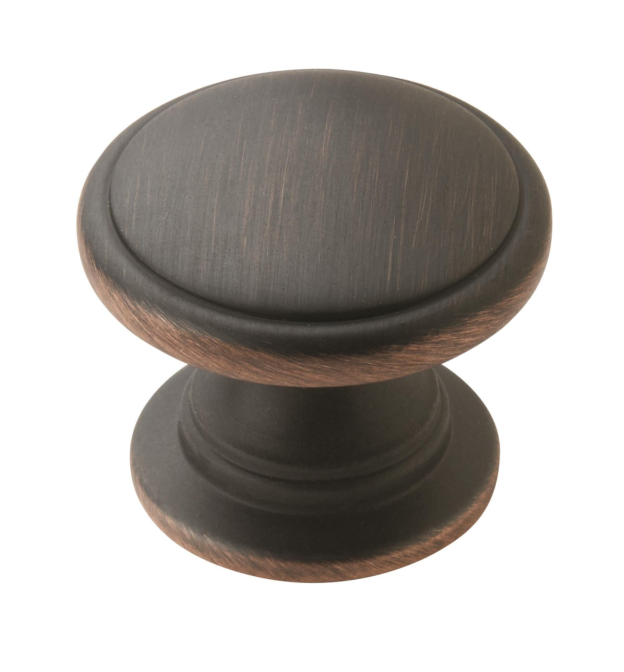 Ravino 1-1/4 inch (32mm) Diameter Oil-Rubbed Bronze Cabinet Knob