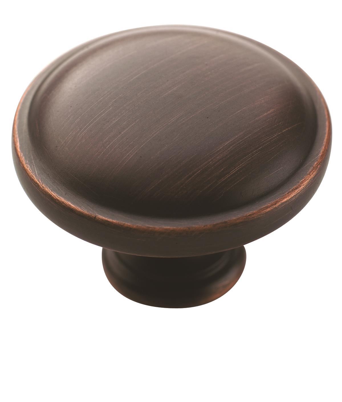 Everyday Heritage 1-1/4 inch (32mm) Diameter Oil-Rubbed Bronze Cabinet Knob