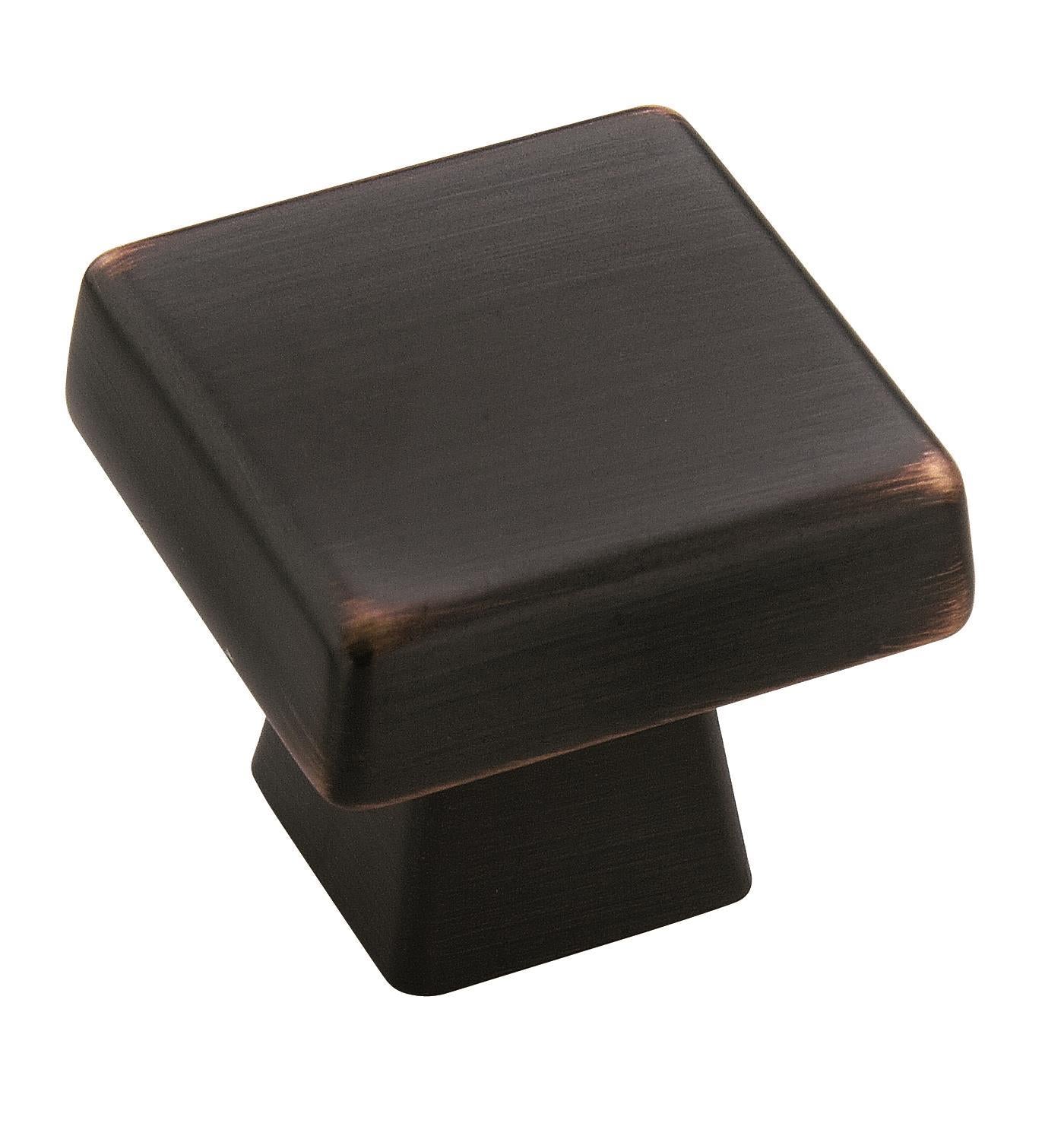 Blackrock 1-3/16 inch (30mm) Length Oil-Rubbed Bronze Cabinet Knob