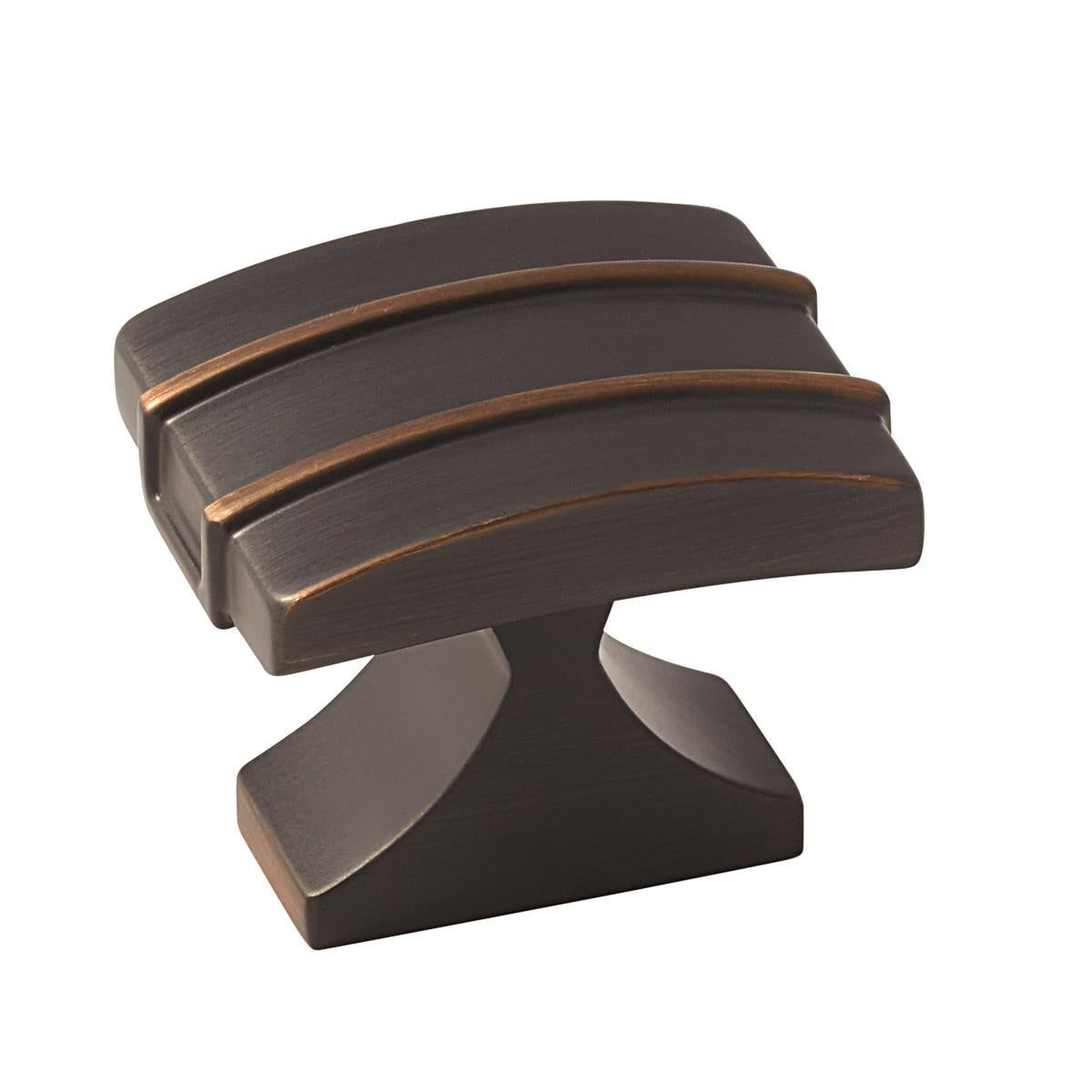 Davenport 1-1/2 inch (38mm) Length Oil-Rubbed Bronze Cabinet Knob