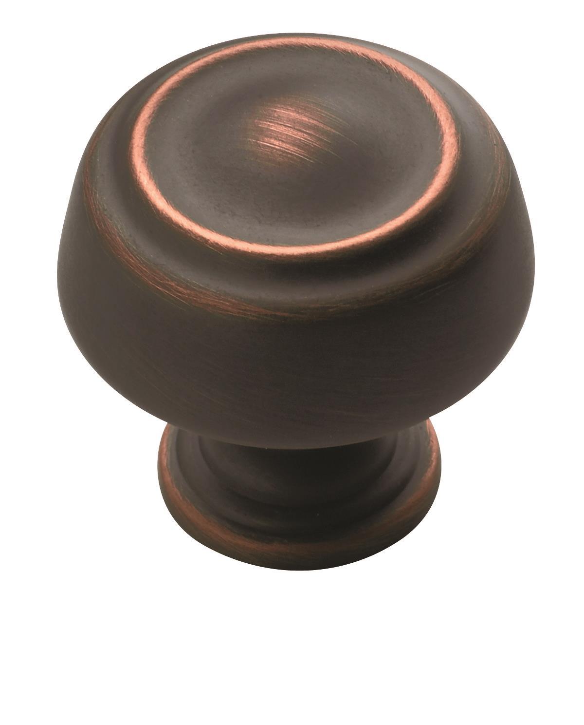 Kane 1-3/16 inch (30mm) Diameter Oil-Rubbed Bronze Cabinet Knob
