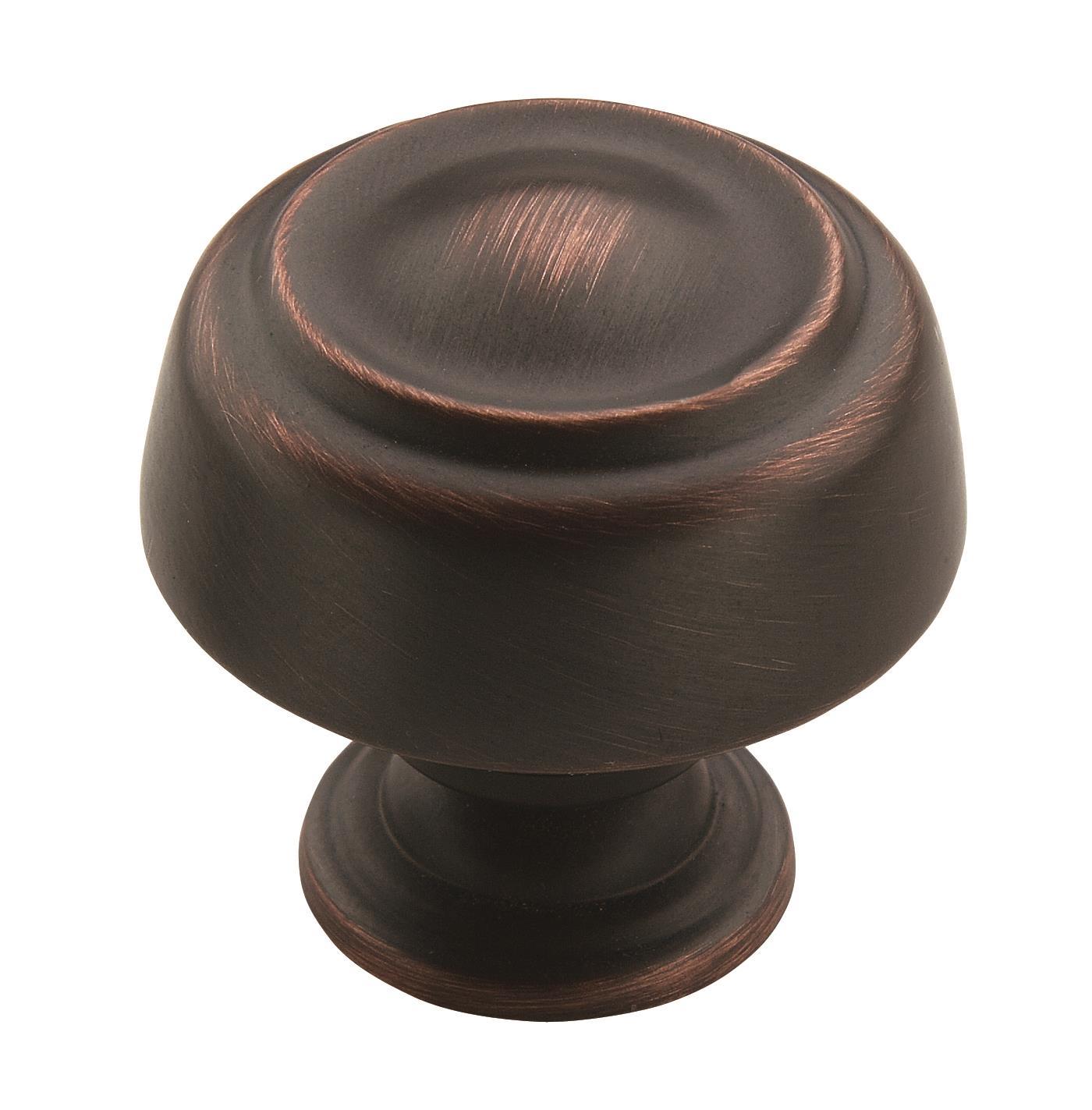 Kane 1-5/8 inch (41mm) Diameter Oil-Rubbed Bronze Cabinet Knob