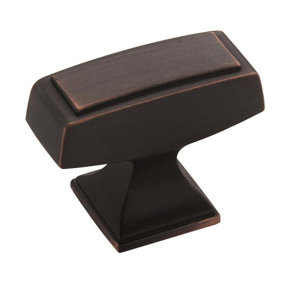 Mulholland 1-1/2 inch (38mm) Length Oil-Rubbed Bronze Cabinet Knob