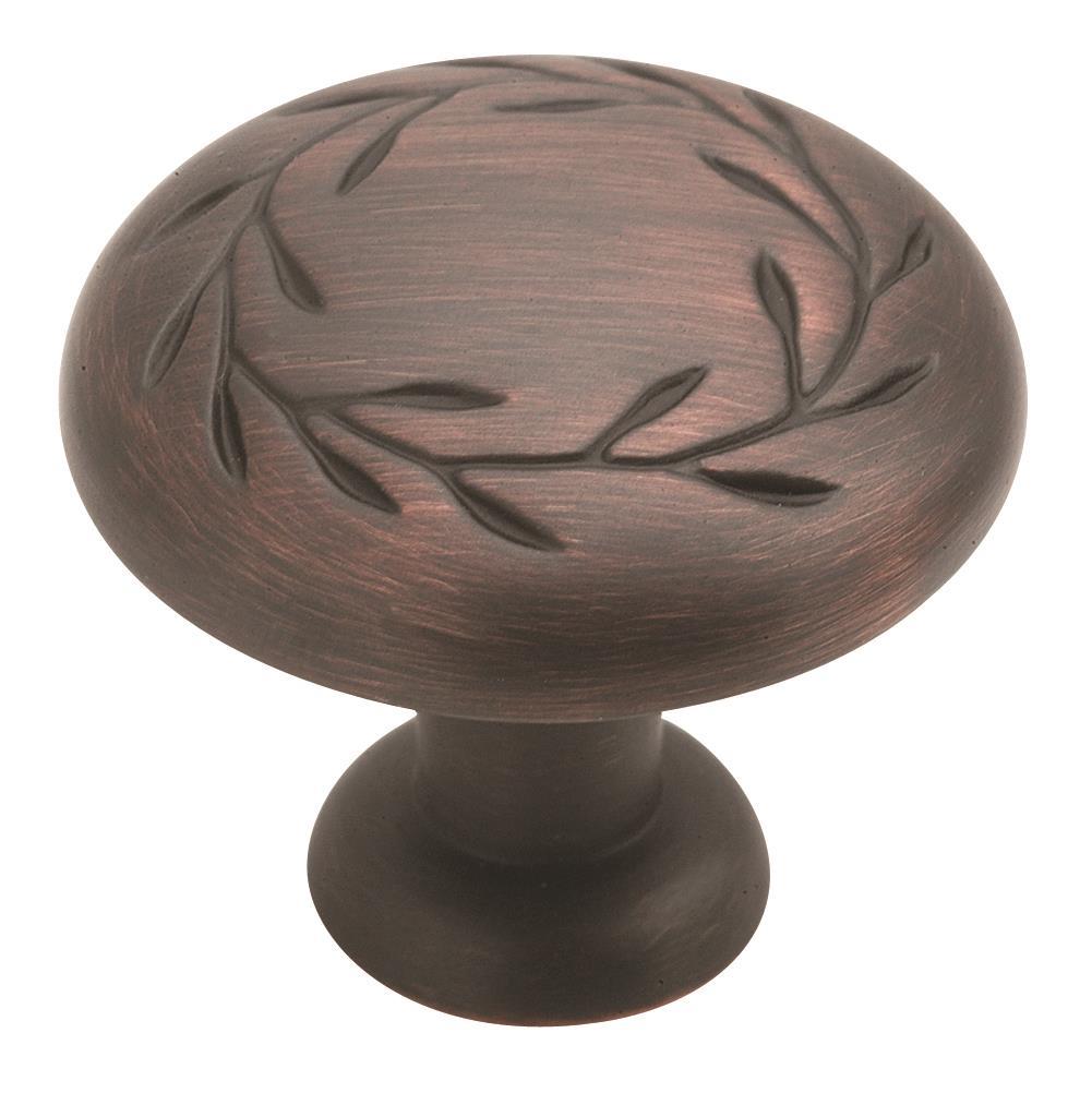Nature's Splendor 1-5/16 inch (33mm) Diameter Oil-Rubbed Bronze Cabinet Knob