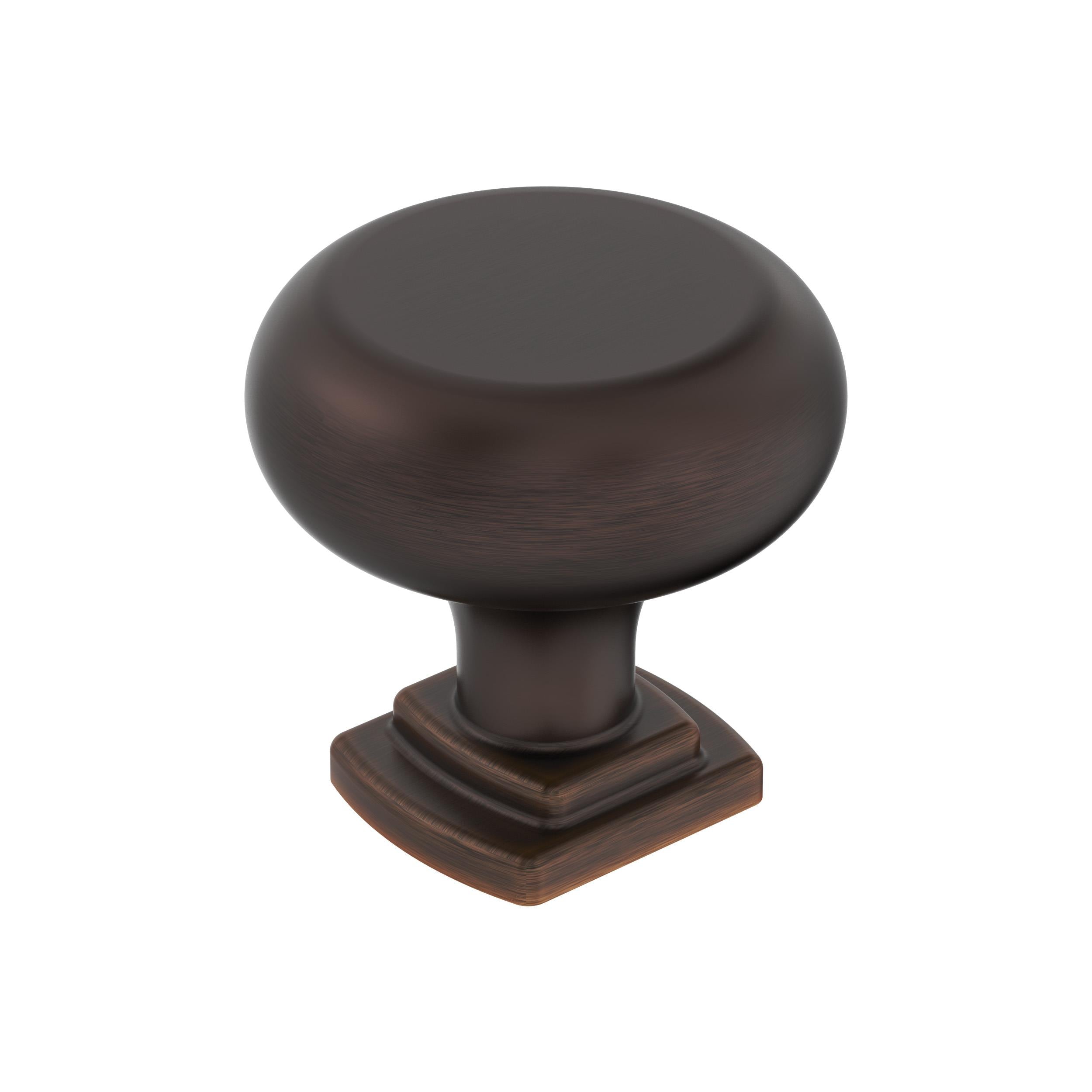 Surpass 1-1/4 inch (32mm) Diameter Oil-Rubbed Bronze Cabinet Knob