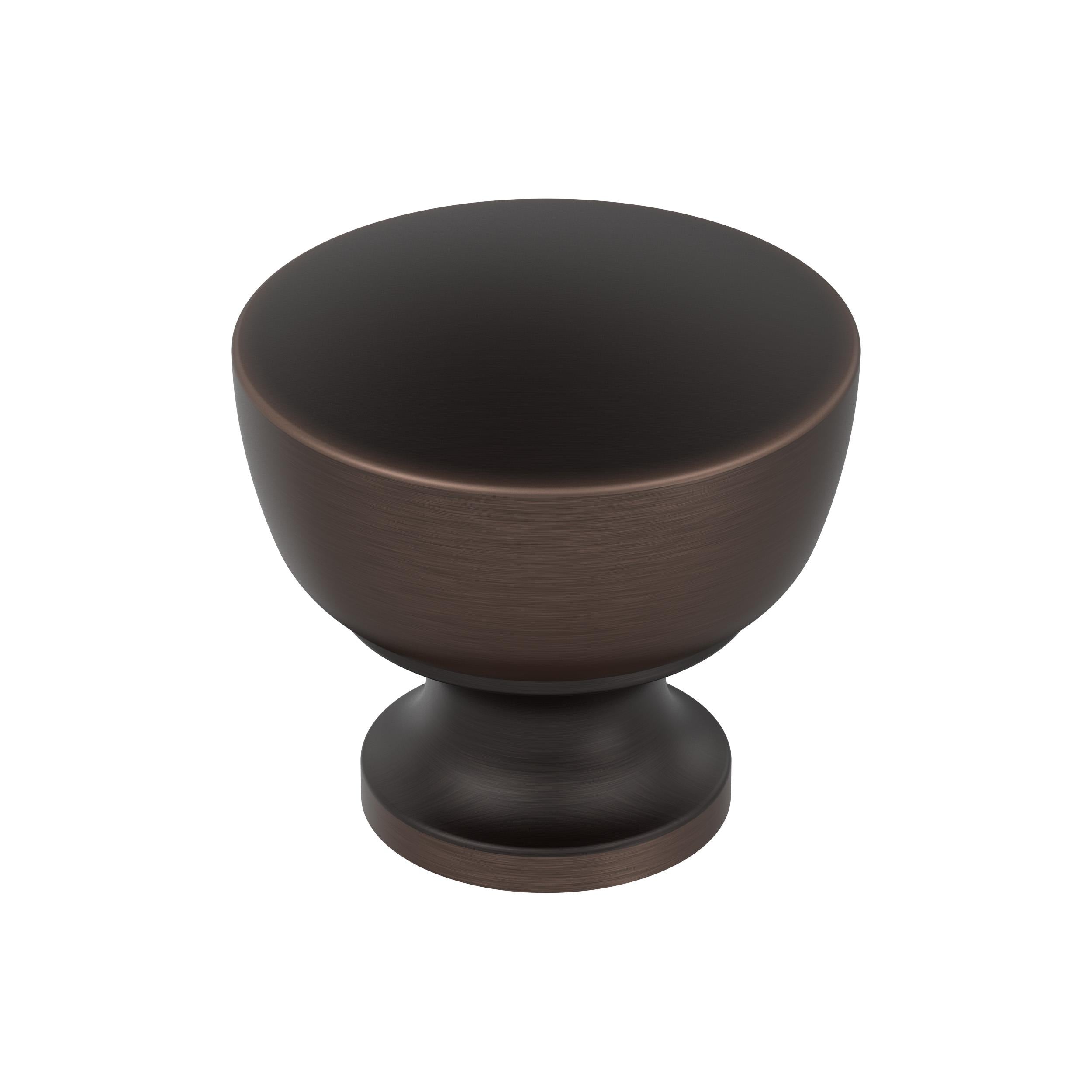 Chalice 1-1/4 inch (32mm) Diameter Oil-Rubbed Bronze Cabinet Knob