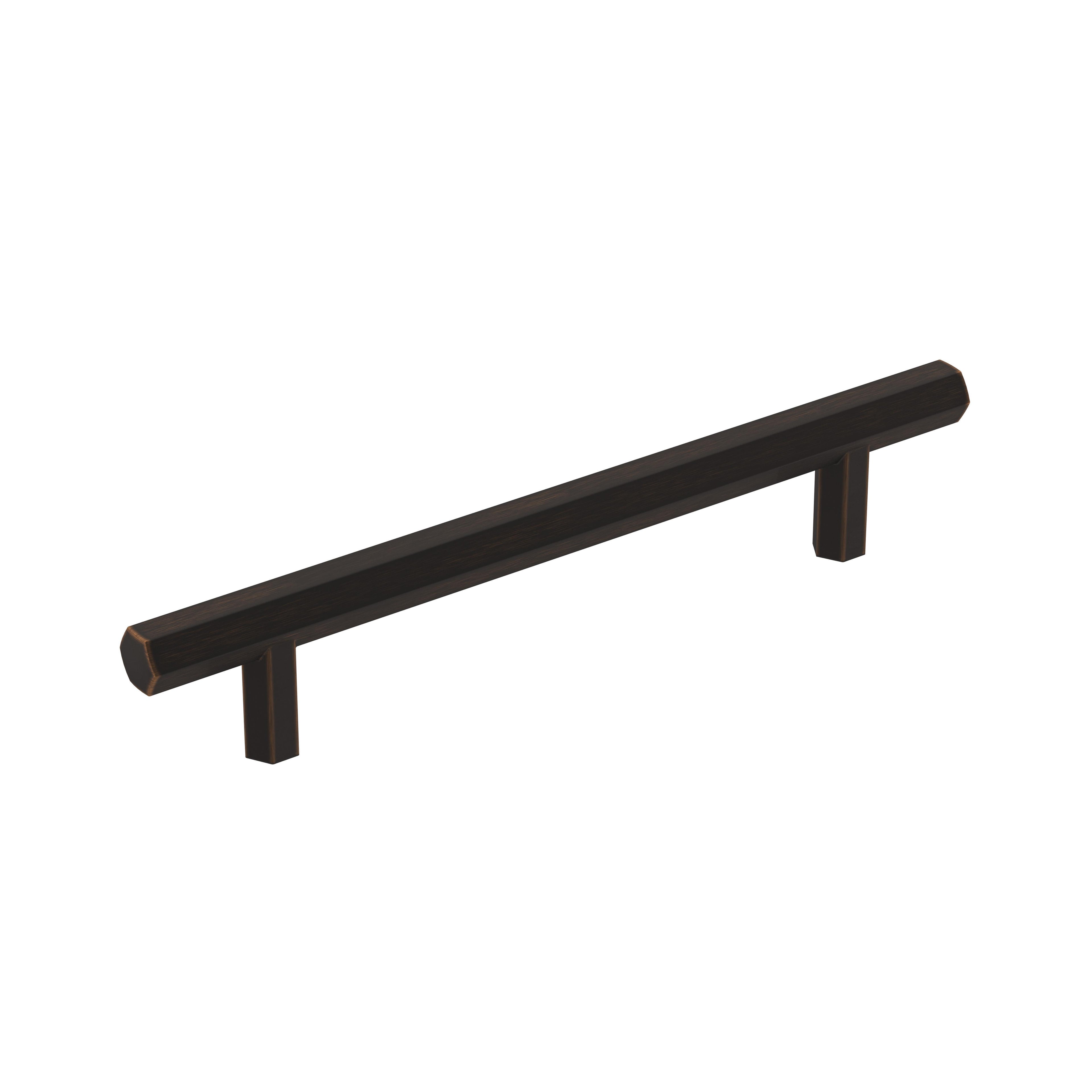 Caliber 5-1/16 inch (128mm) Center-to-Center Oil-Rubbed Bronze Cabinet Pull