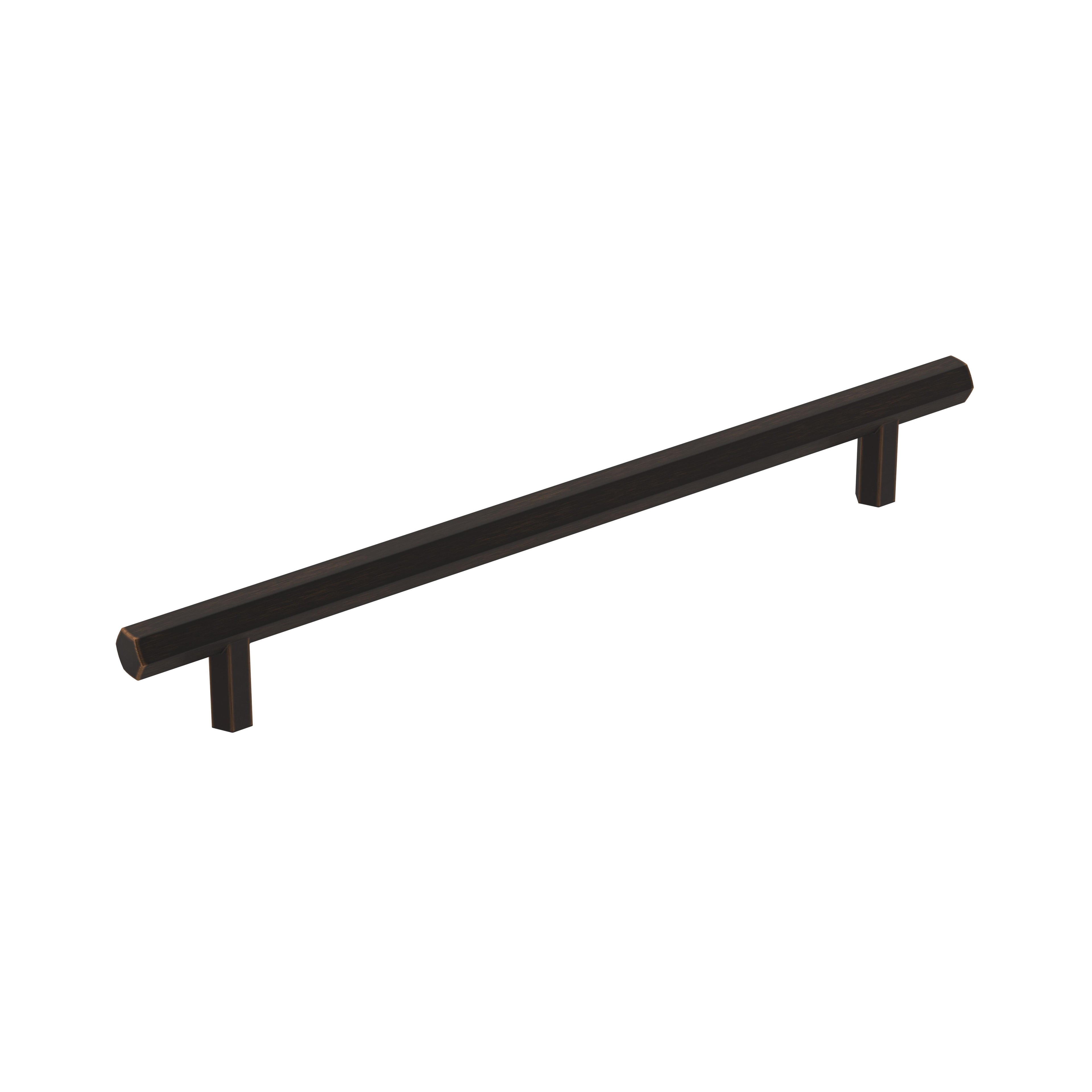 Caliber 7-9/16 inch (192mm) Center-to-Center Oil-Rubbed Bronze Cabinet Pull