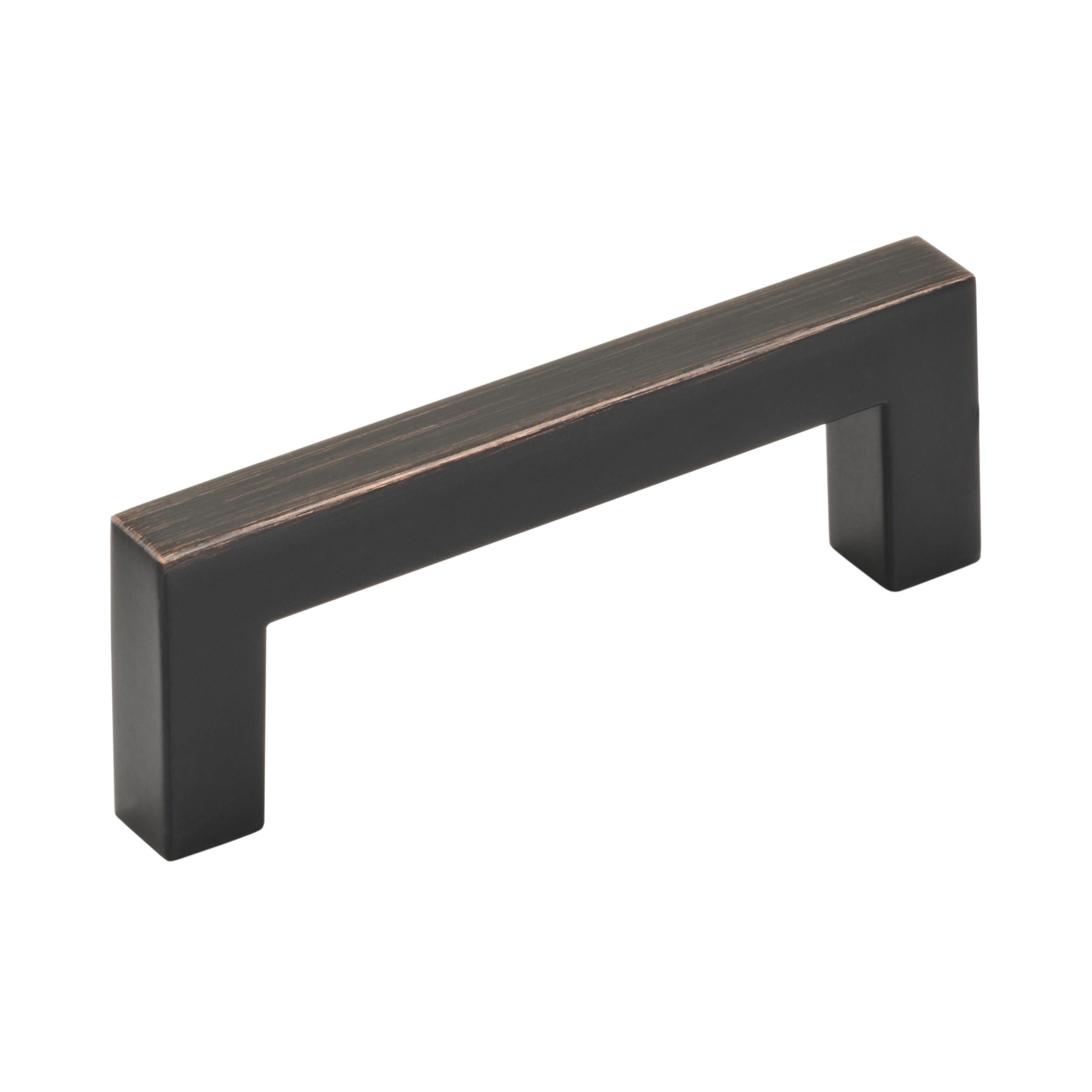 Monument 3 inch (76mm) Center-to-Center Oil-Rubbed Bronze Cabinet Pull
