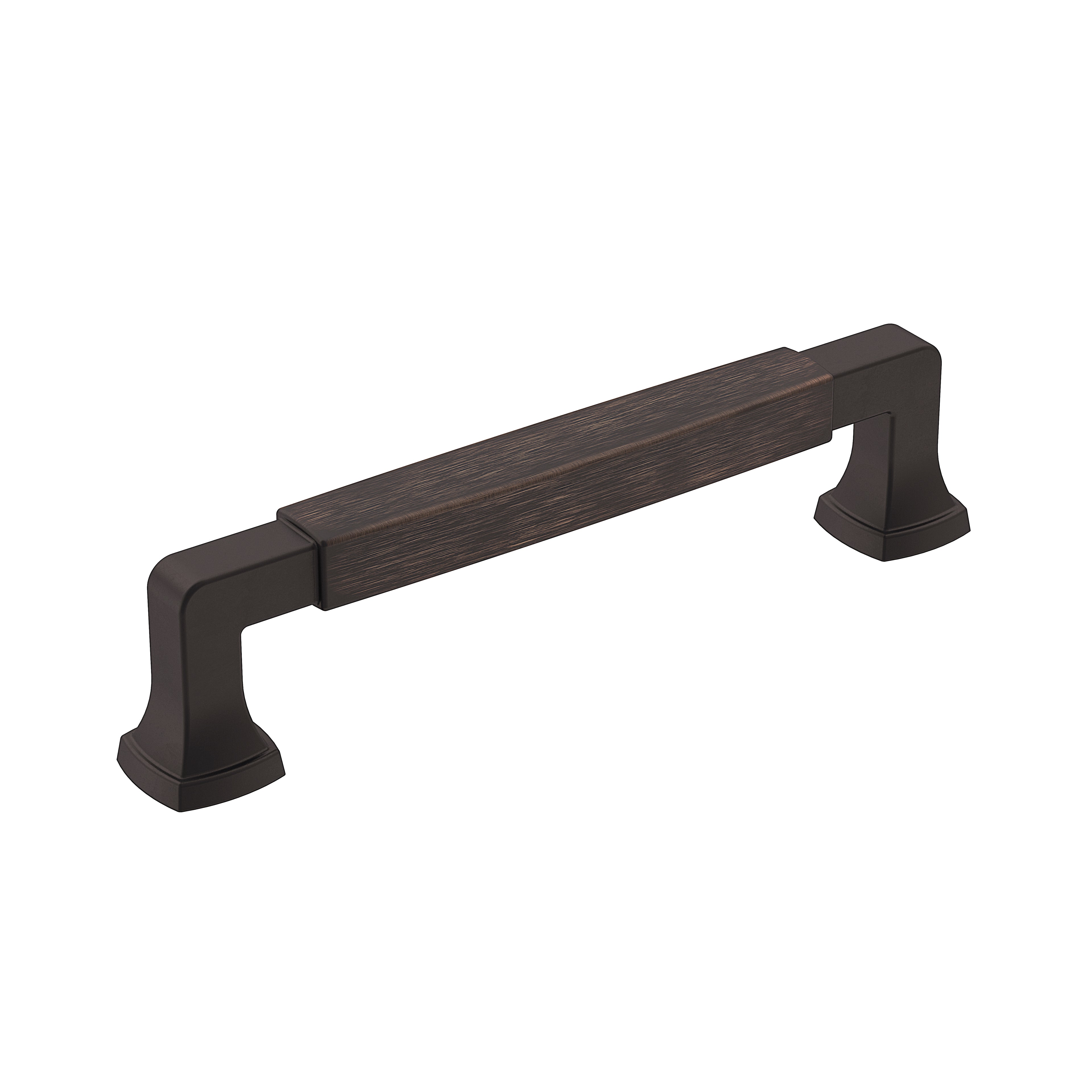 Stature 5-1/16 inch (128mm) Center-to-Center Oil-Rubbed Bronze Cabinet Pull
