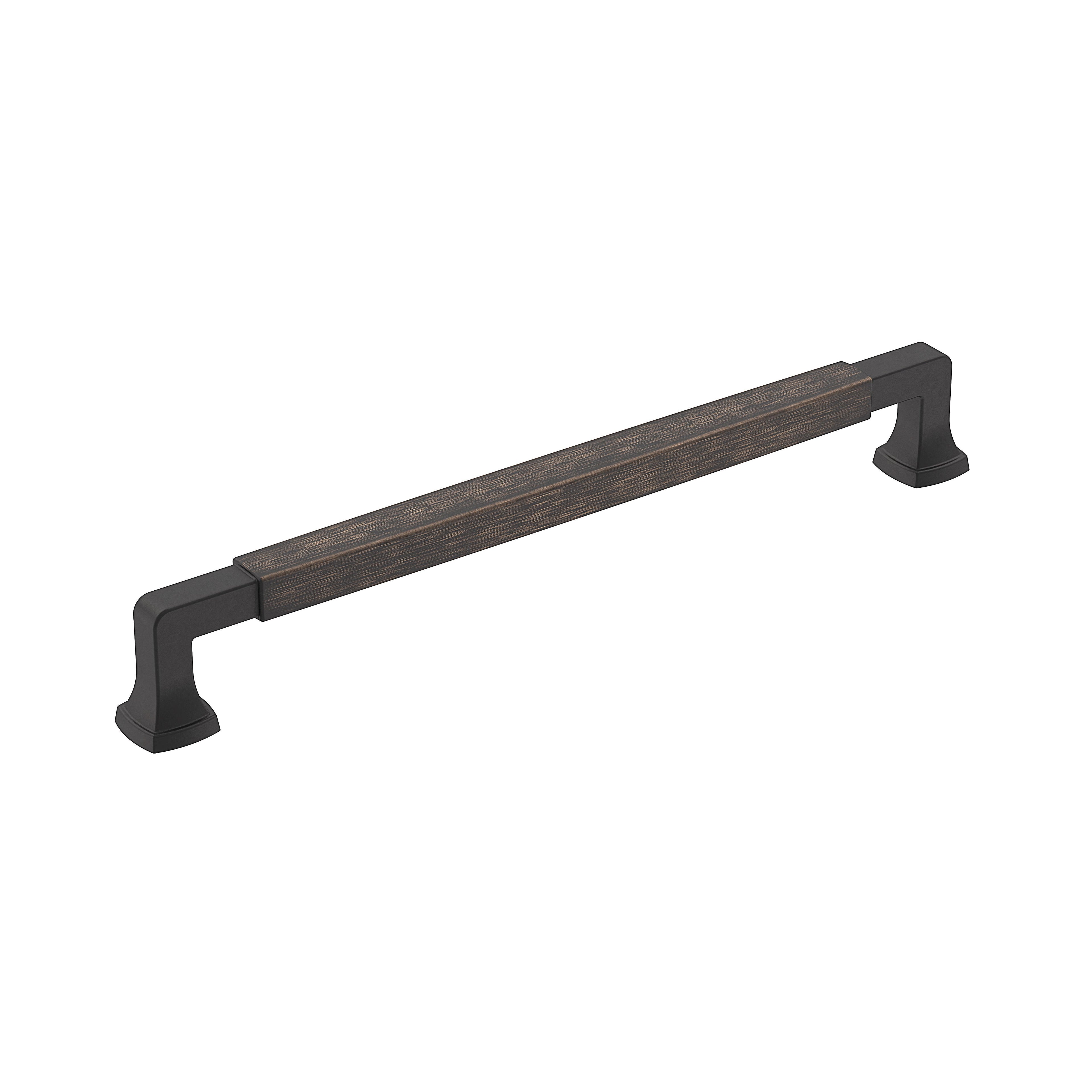 Stature 8-13/16 inch (224mm) Center-to-Center Oil-Rubbed Bronze Cabinet Pull
