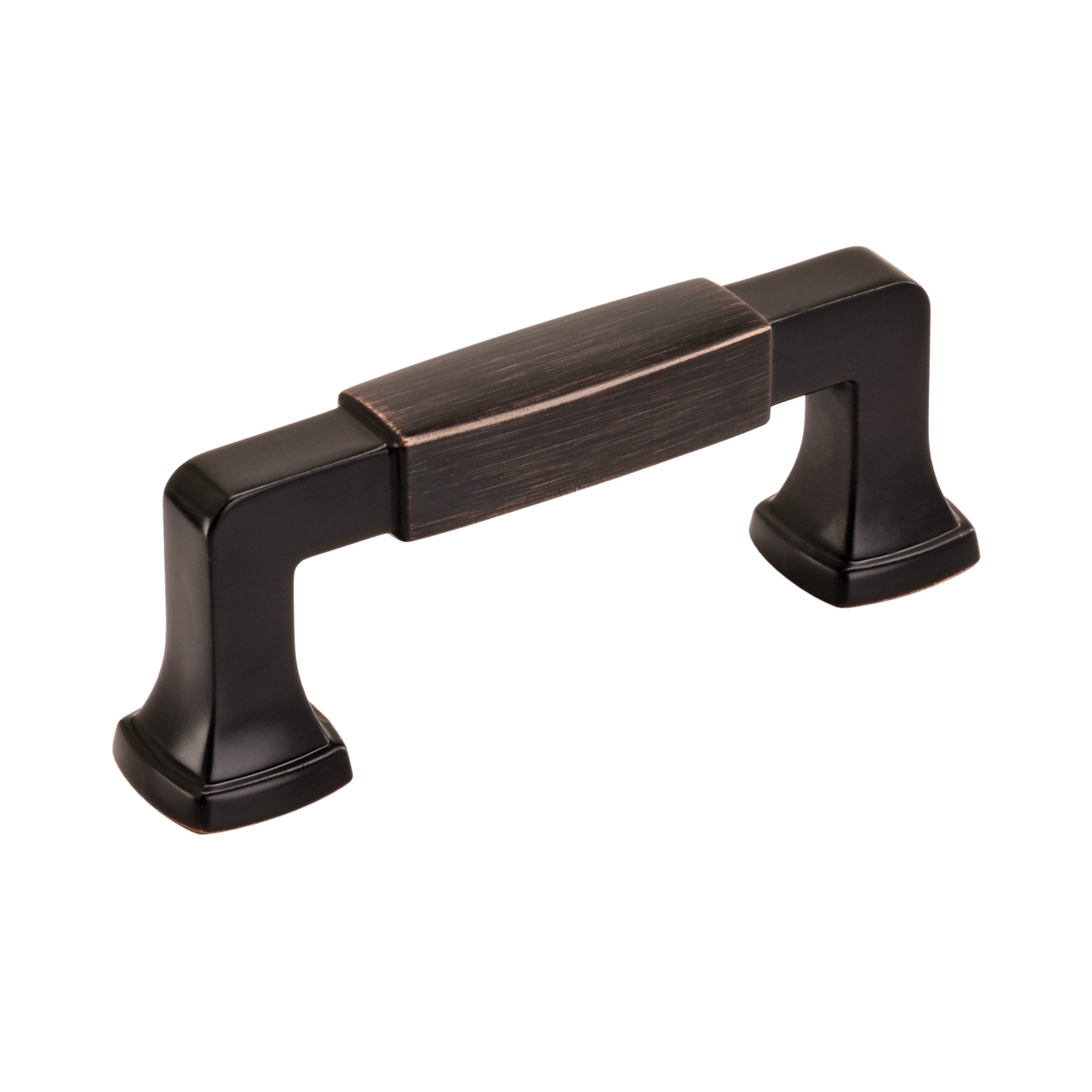 Stature 3 inch (76mm) Center-to-Center Oil-Rubbed Bronze Cabinet Pull