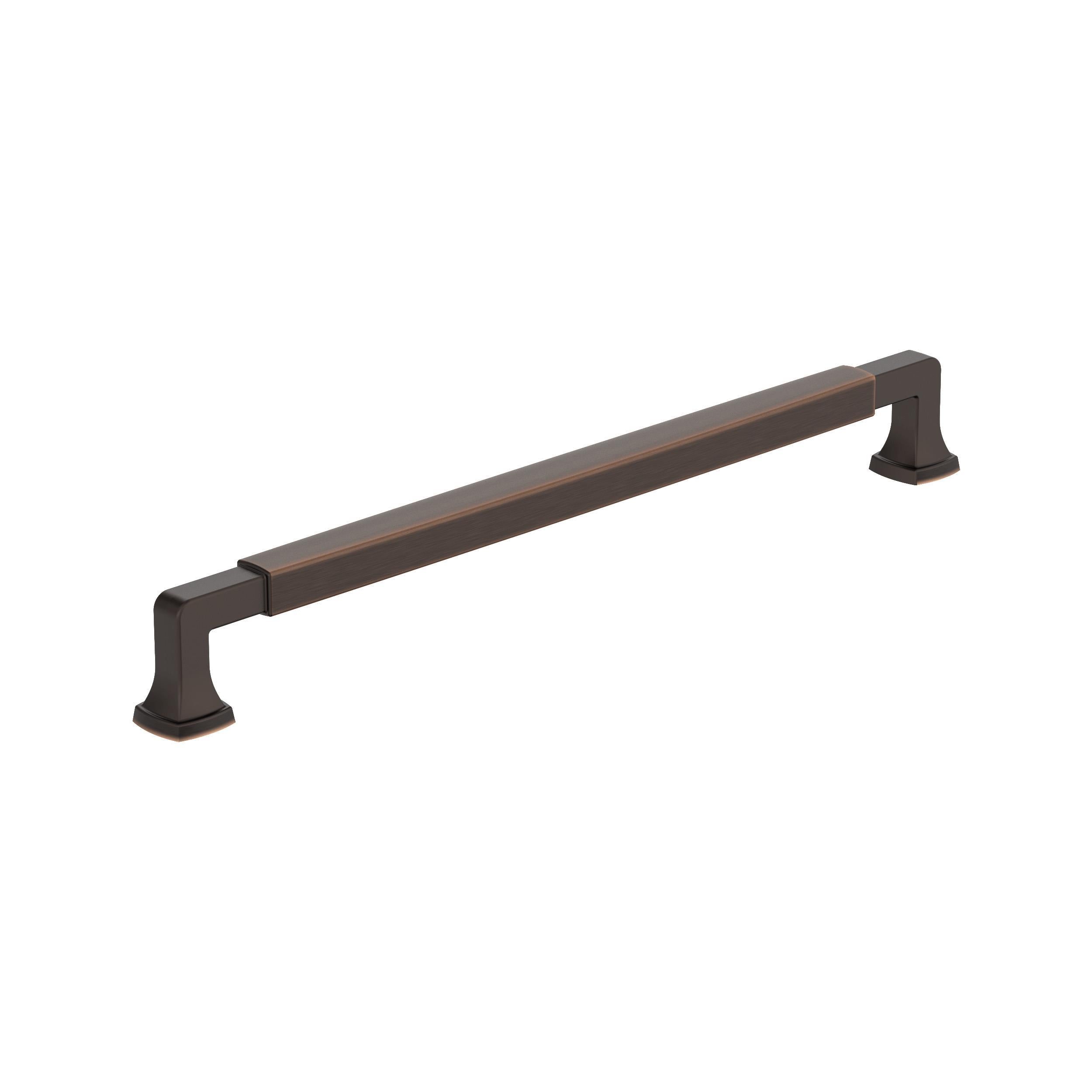 Stature 10-1/16 inch (256mm) Center-to-Center Oil-Rubbed Bronze Cabinet Pull