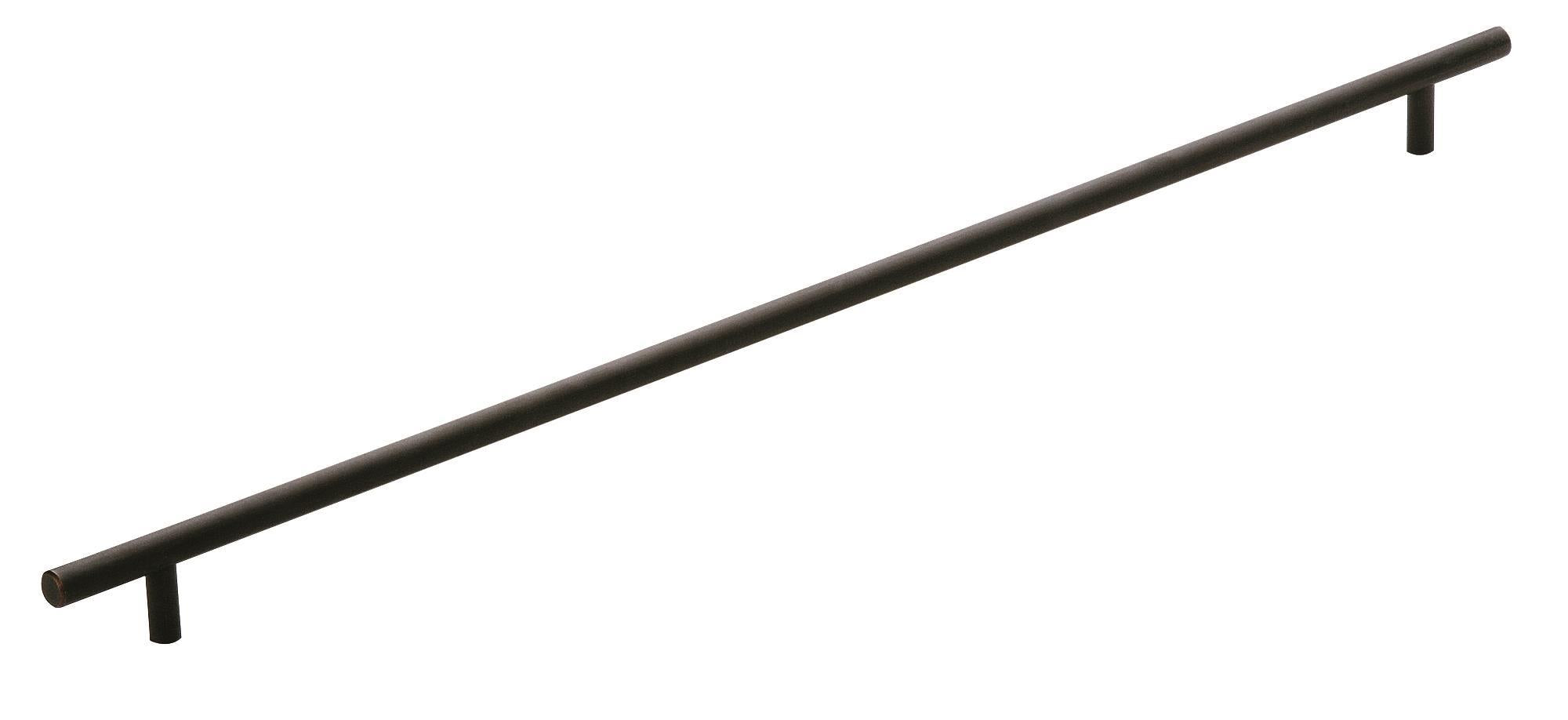 Bar Pulls 21-7/16 inch (544mm) Center-to-Center Oil-Rubbed Bronze Cabinet Pull