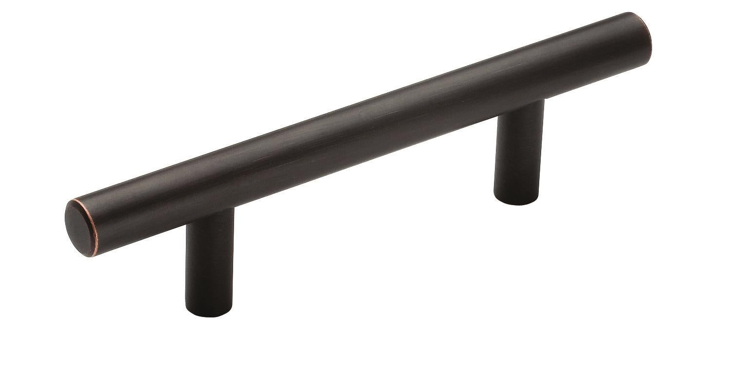 Bar Pulls 3 inch (76mm) Center-to-Center Oil-Rubbed Bronze Cabinet Pull
