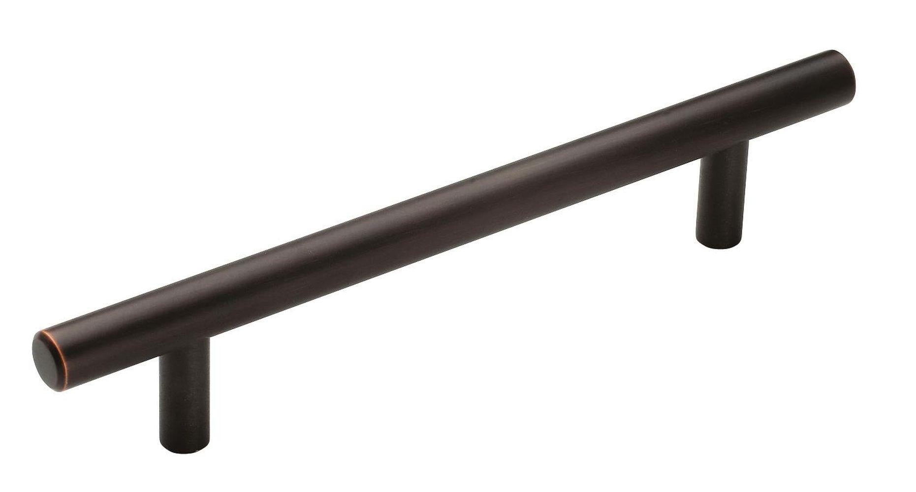 Bar Pulls 5-1/16 inch (128mm) Center-to-Center Oil-Rubbed Bronze Cabinet Pull