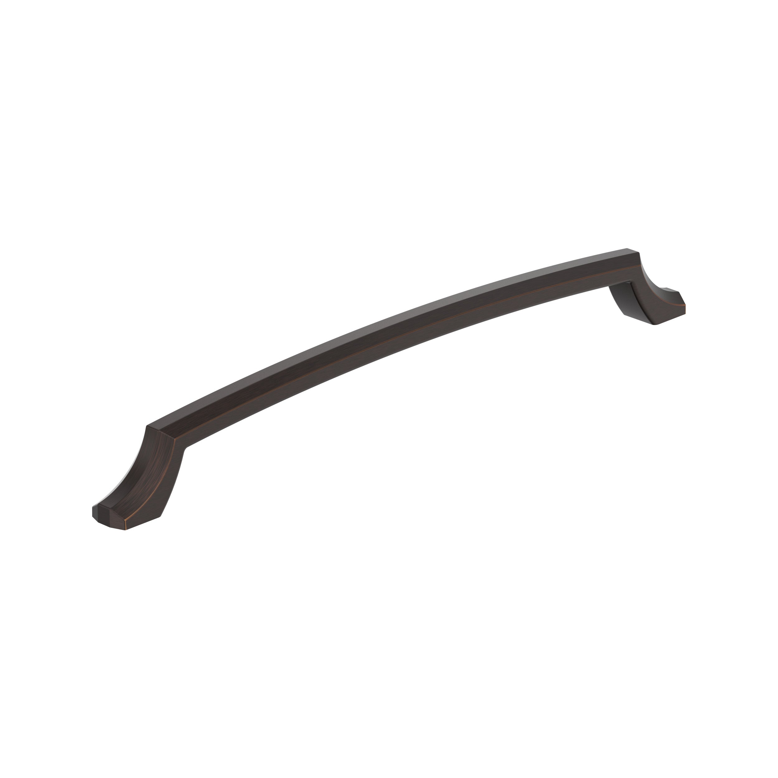 Bellamy 10-1/16 inch (256mm) Center-to-Center Oil-Rubbed Bronze Cabinet Pull