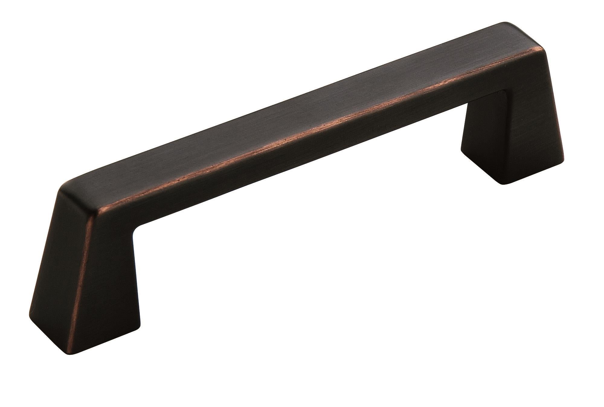 Blackrock 3-3/4 inch (96mm) Center-to-Center Oil-Rubbed Bronze Cabinet Pull