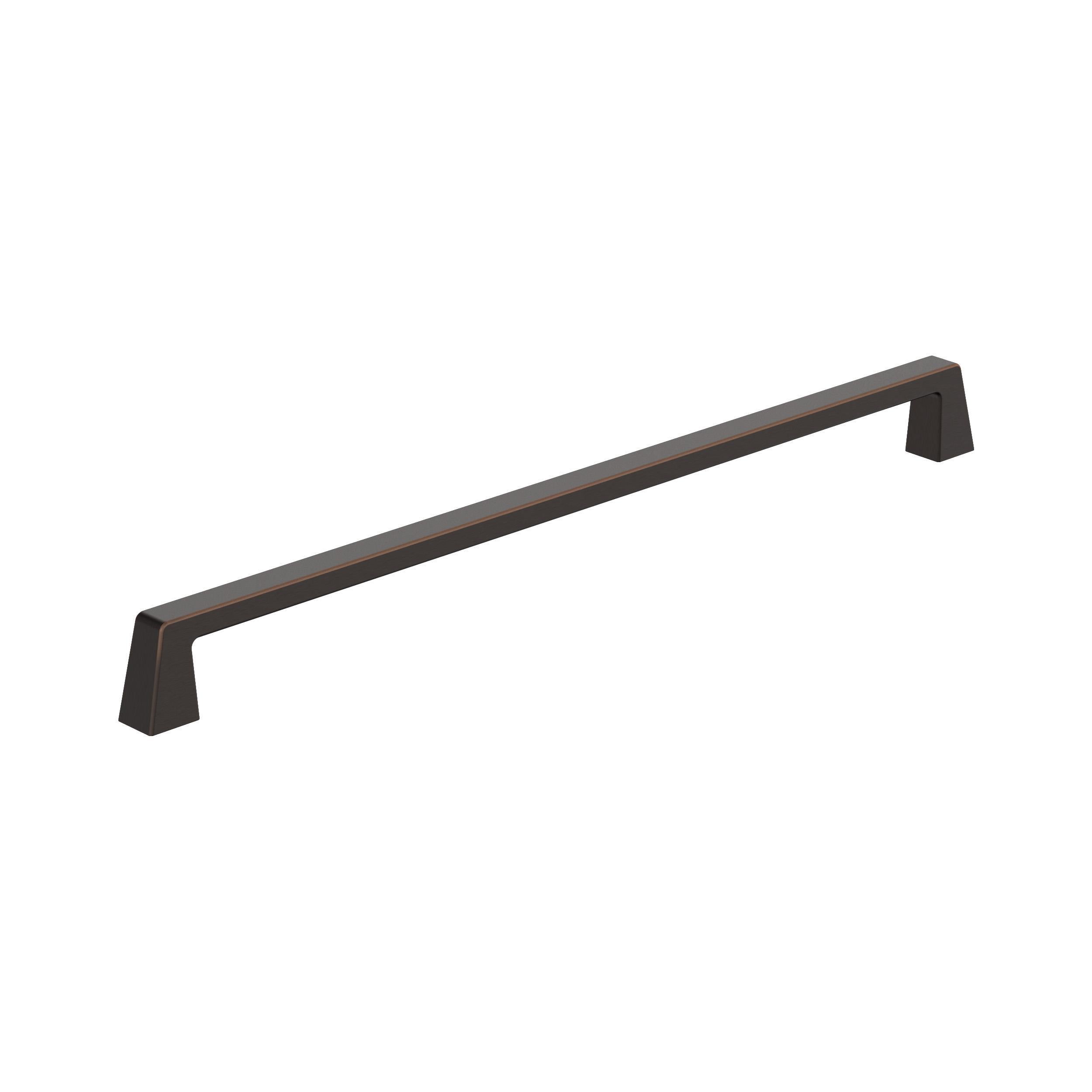 Blackrock 12-5/8 inch (320mm) Center-to-Center Oil-Rubbed Bronze Cabinet Pull