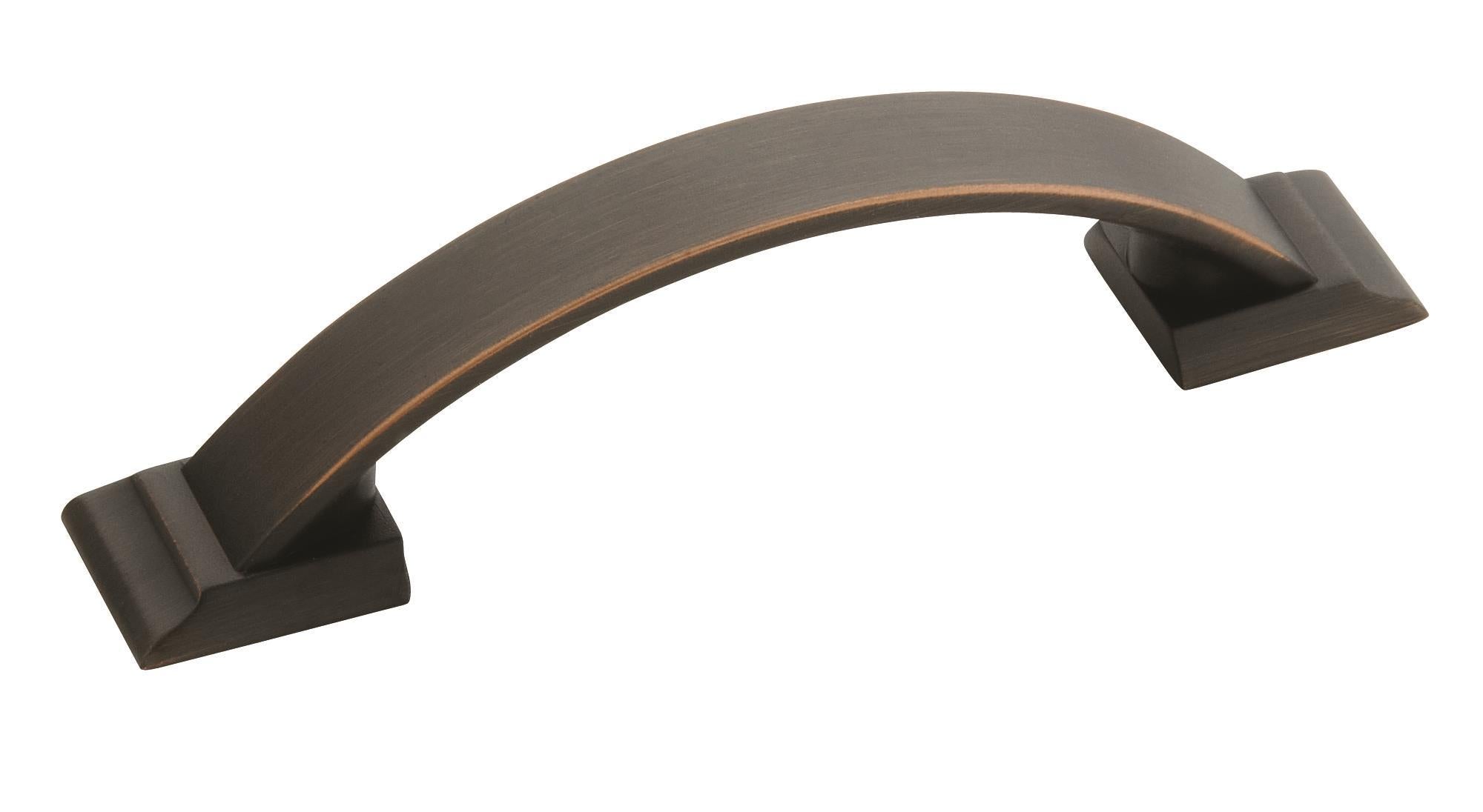 Candler 3 inch (76mm) Center-to-Center Oil-Rubbed Bronze Cabinet Pull