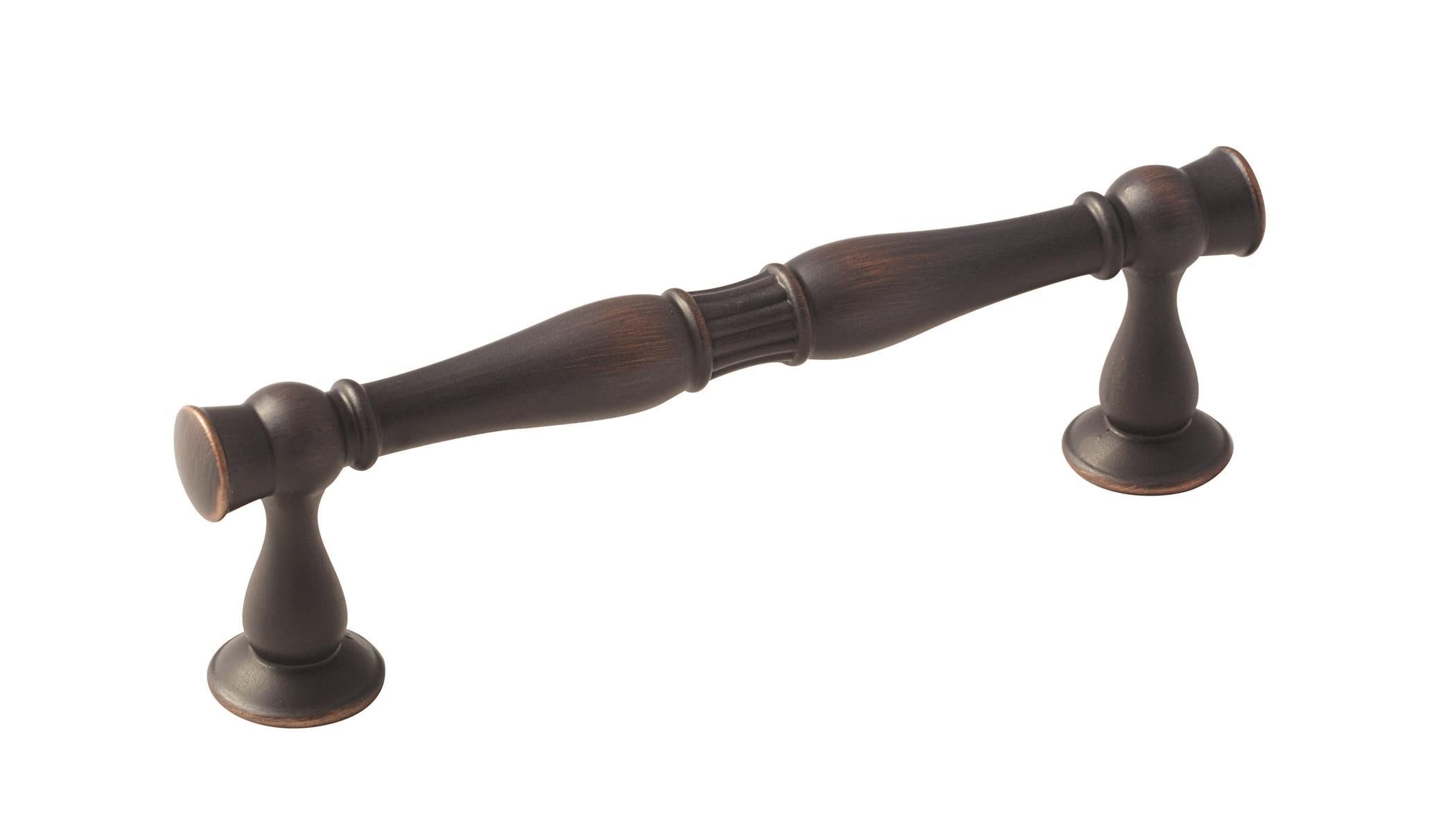 Crawford 3-3/4 inch (96mm) Center-to-Center Oil-Rubbed Bronze Cabinet Pull