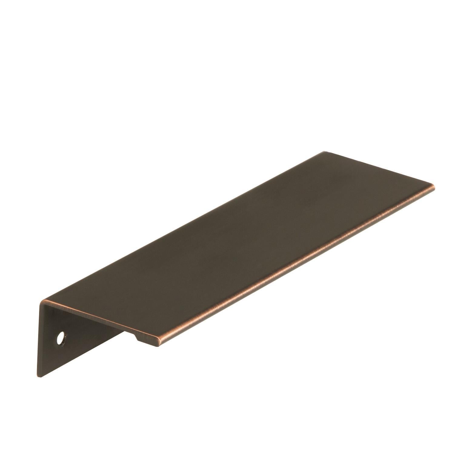 Edge Pulls 5-1/16 inch (128mm) Center-to-Center Oil-Rubbed Bronze Cabinet Edge Pull