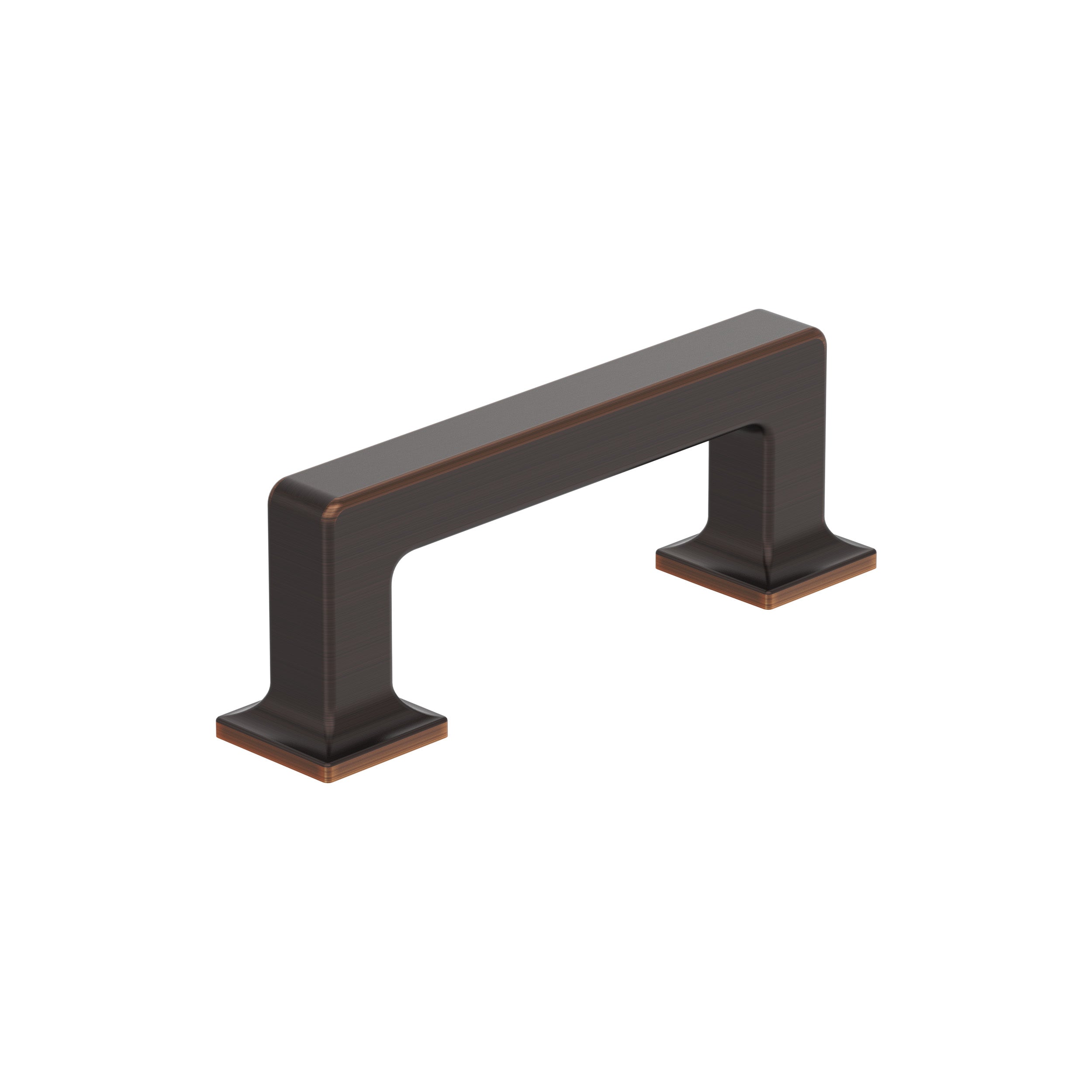 Lintel 3 inch (76mm) Center-to-Center Oil-Rubbed Bronze Cabinet Pull