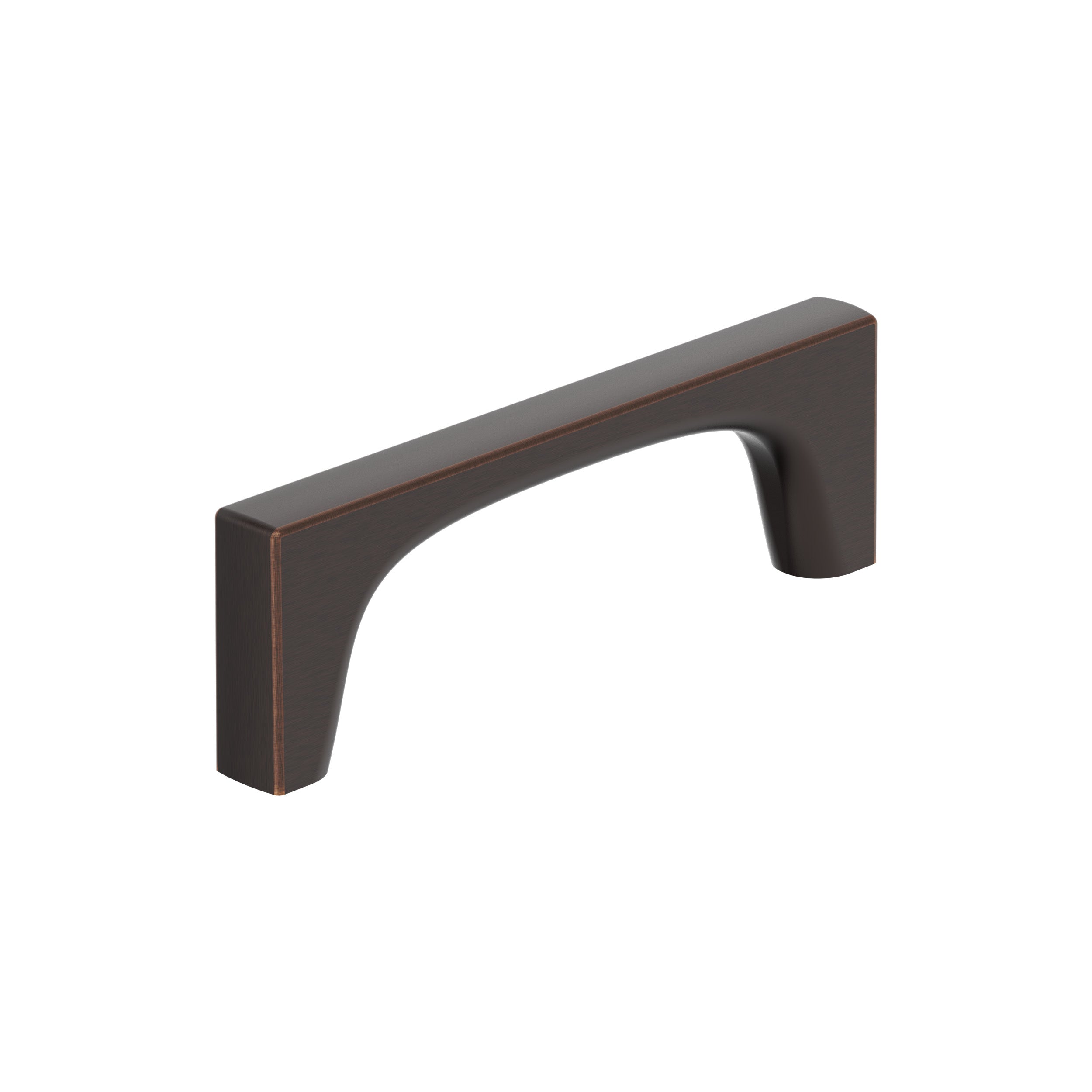 Merced 3-3/4 inch (96mm) Center-to-Center Oil-Rubbed Bronze Cabinet Pull