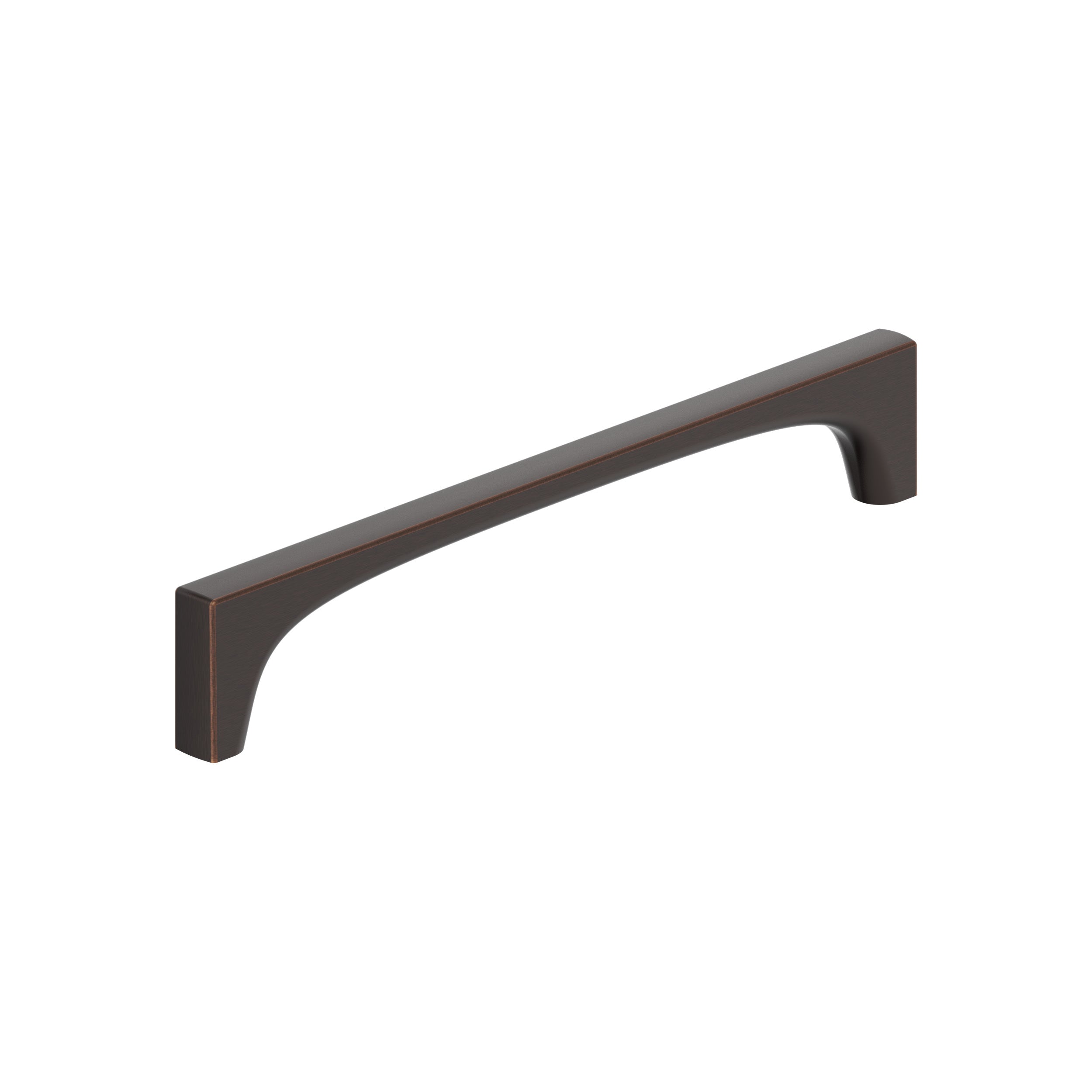 Merced 7-9/16 inch (192mm) Center-to-Center Oil-Rubbed Bronze Cabinet Pull