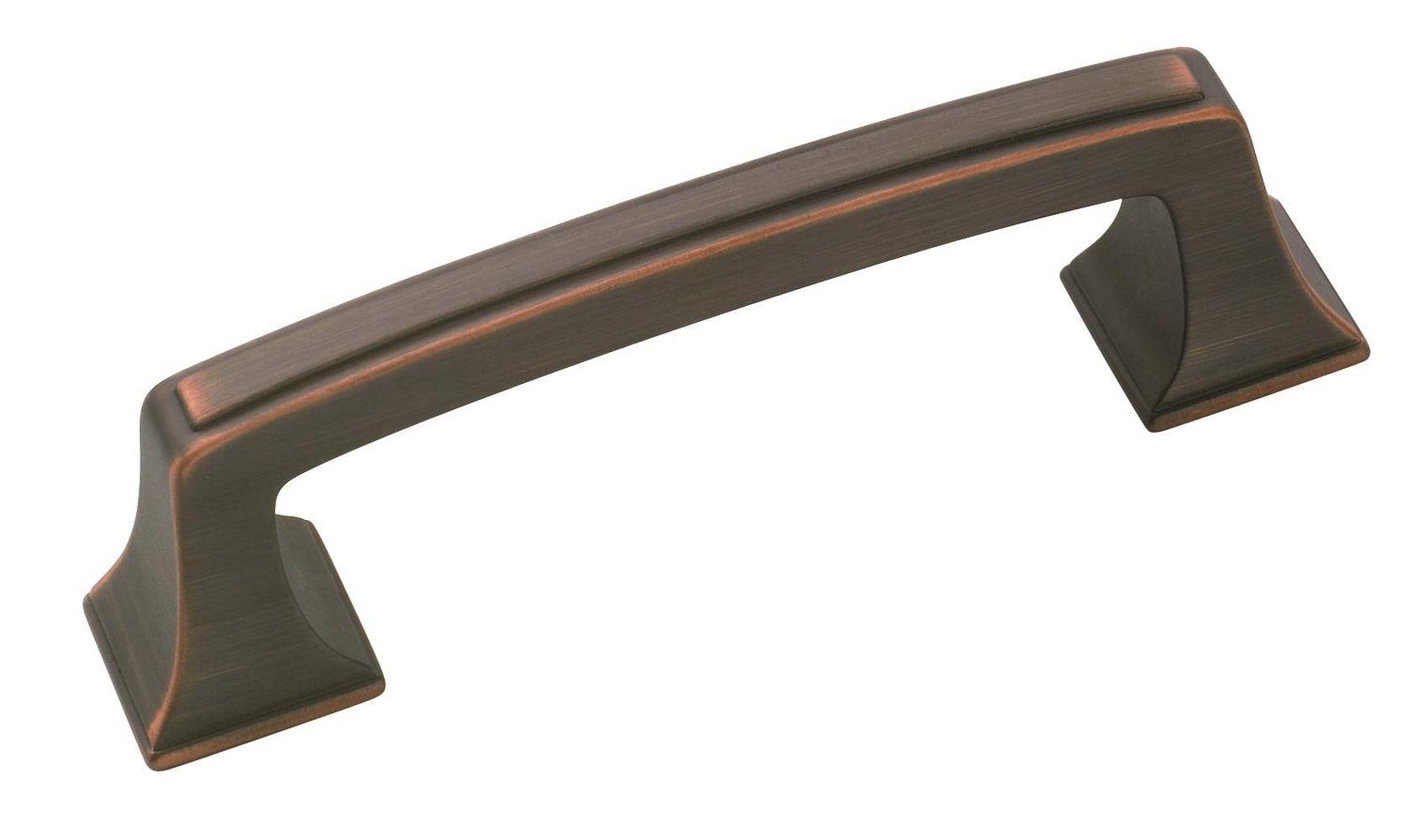 Mulholland 3 inch (76mm) Center-to-Center Oil-Rubbed Bronze Cabinet Pull