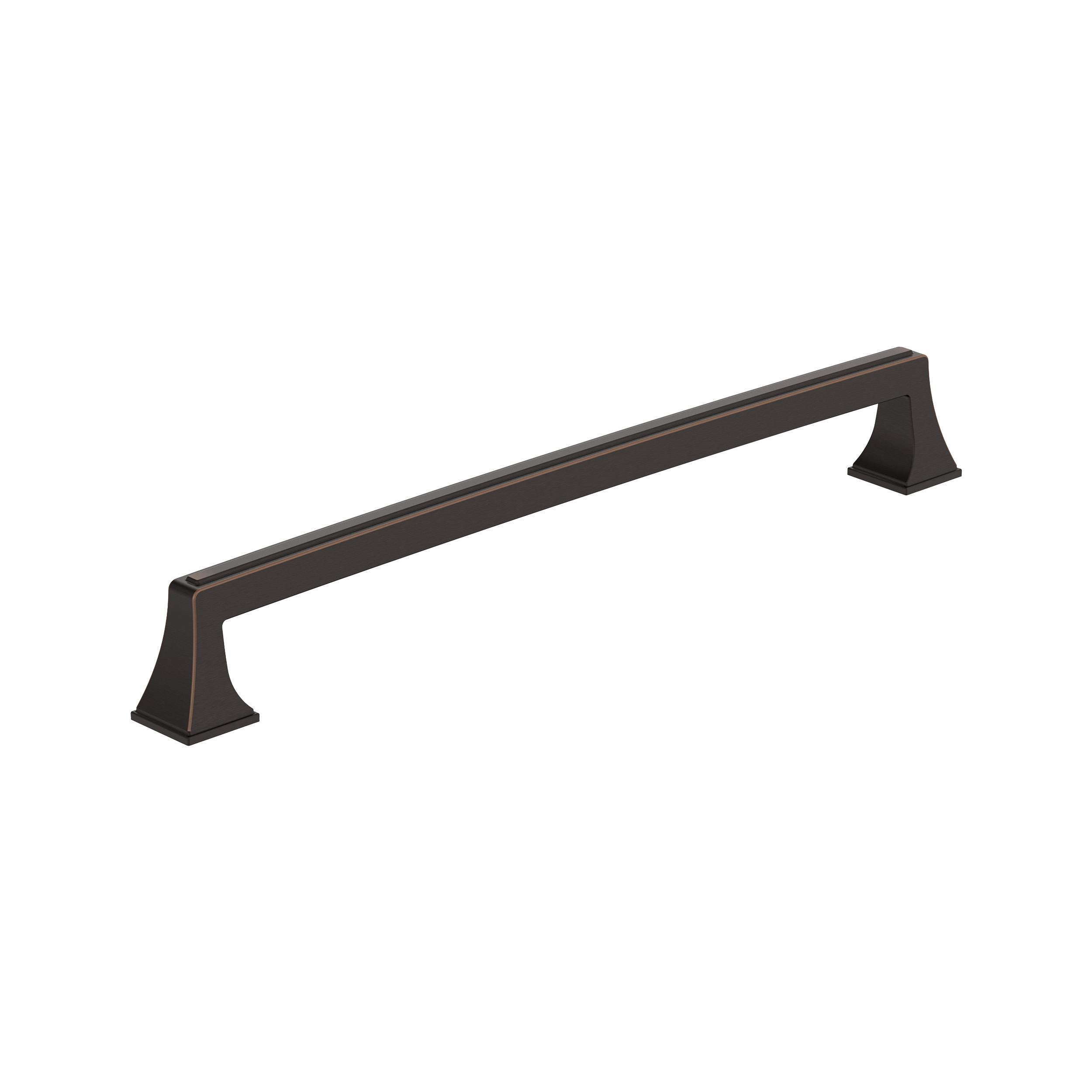 Mulholland 10-1/16 inch (256mm) Center-to-Center Oil-Rubbed Bronze Cabinet Pull