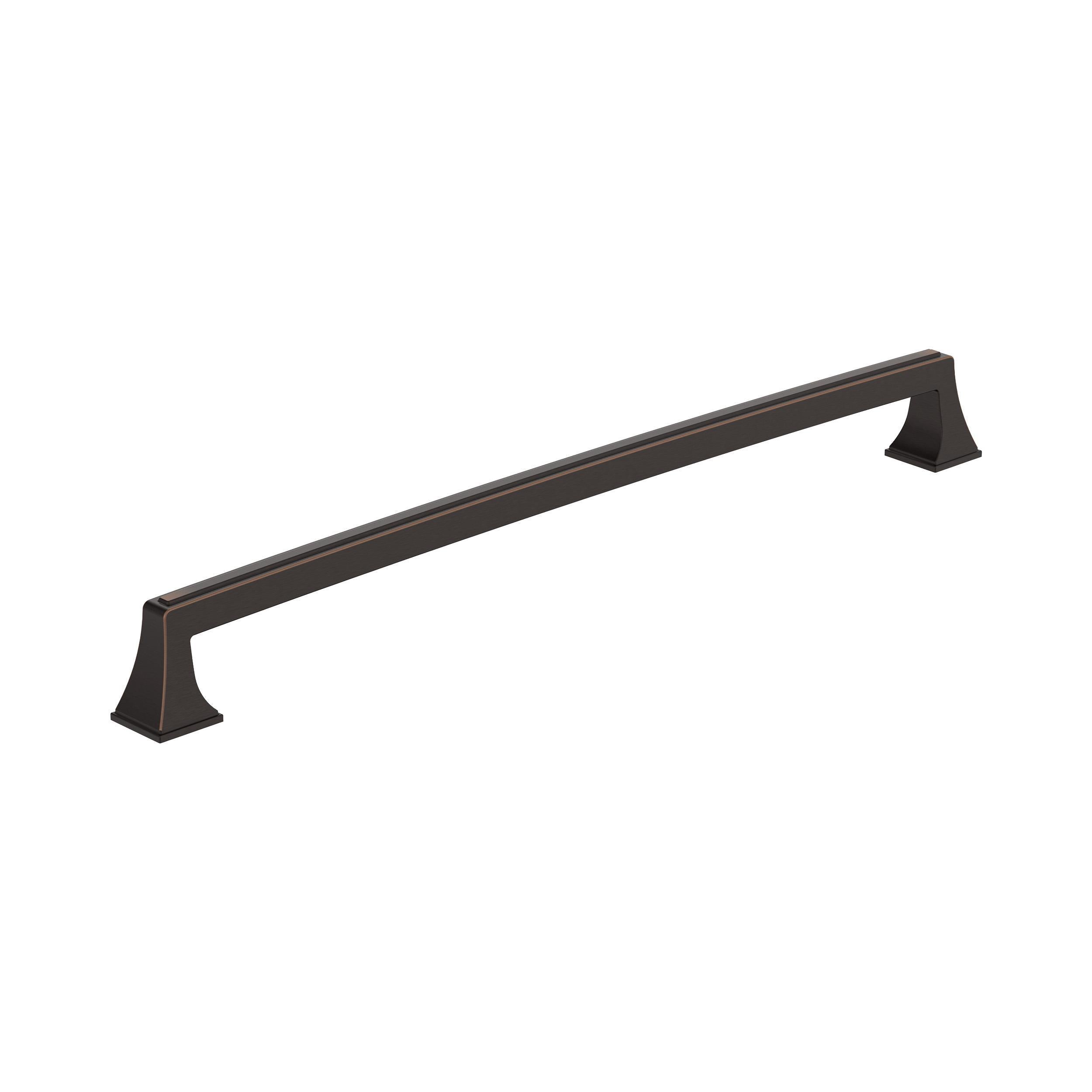 Mulholland 12-5/8 inch (320mm) Center-to-Center Oil-Rubbed Bronze Cabinet Pull