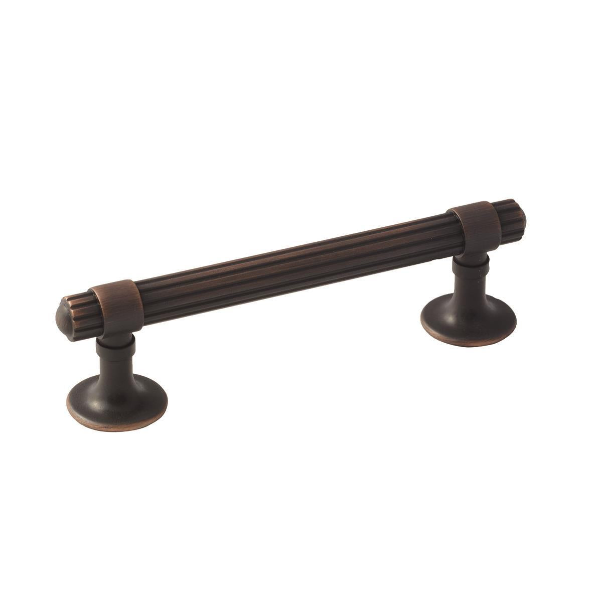 Sea Grass 3-3/4 inch (96mm) Center-to-Center Oil-Rubbed Bronze Cabinet Pull