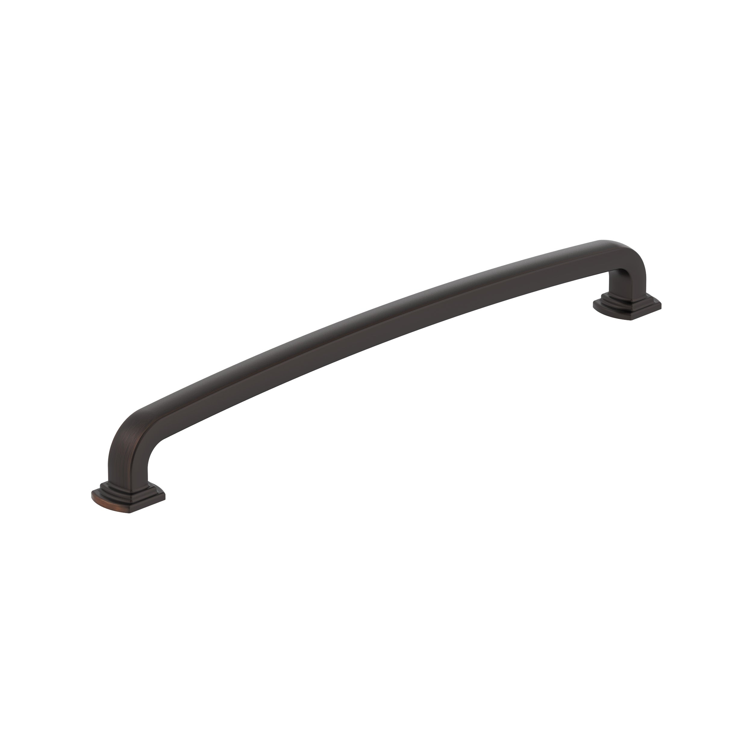 Surpass 10-1/16 inch (256mm) Center-to-Center Oil-Rubbed Bronze Cabinet Pull