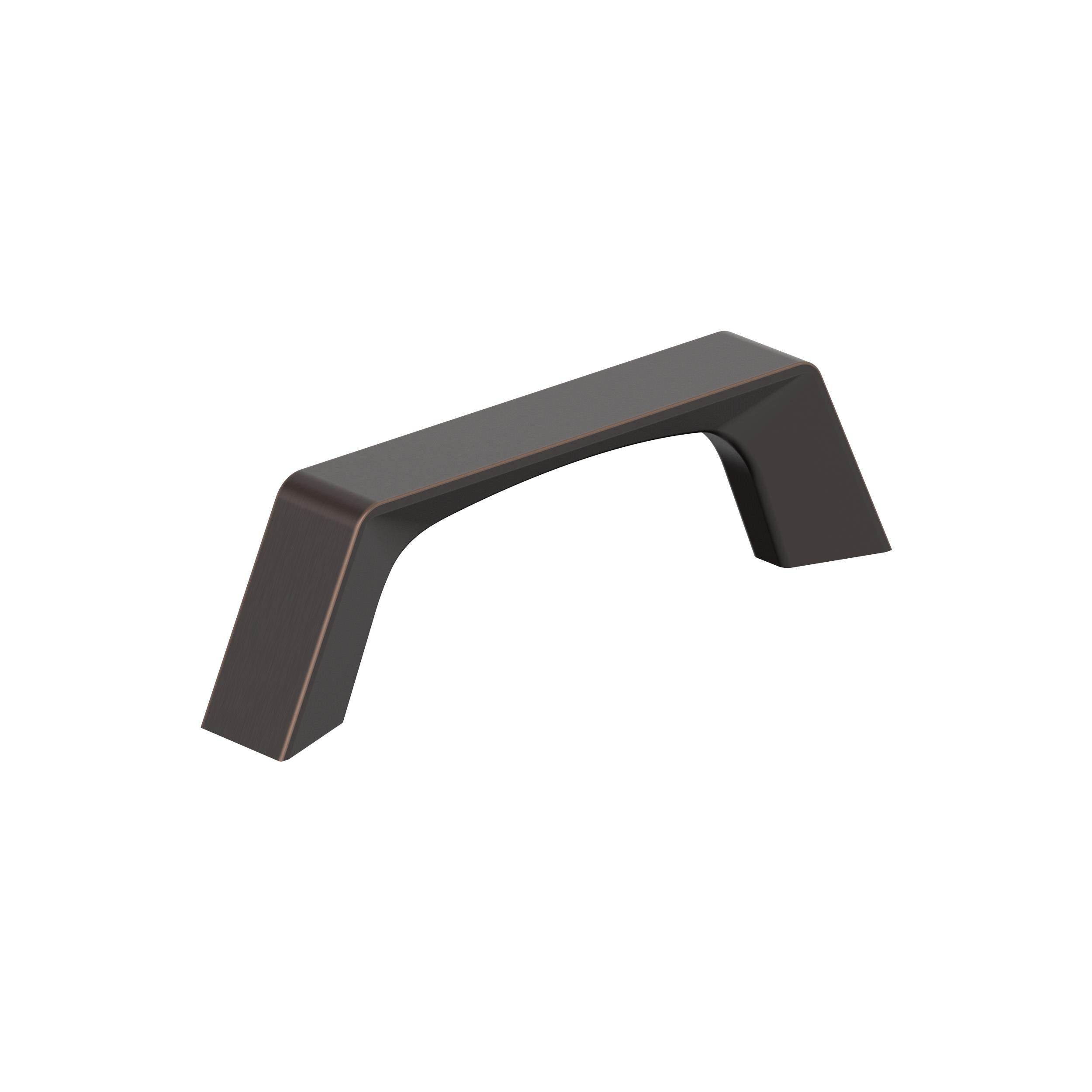 Evolve 3 inch (76mm) Center-to-Center Oil-Rubbed Bronze Cabinet Pull